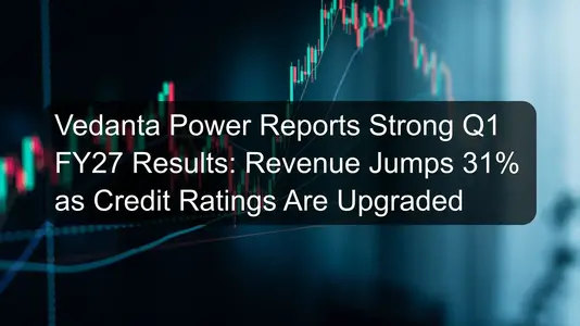 Vedanta Power Reports Strong Q1 FY27 Results: Revenue Jumps 31% as Credit Ratings Are Upgraded
