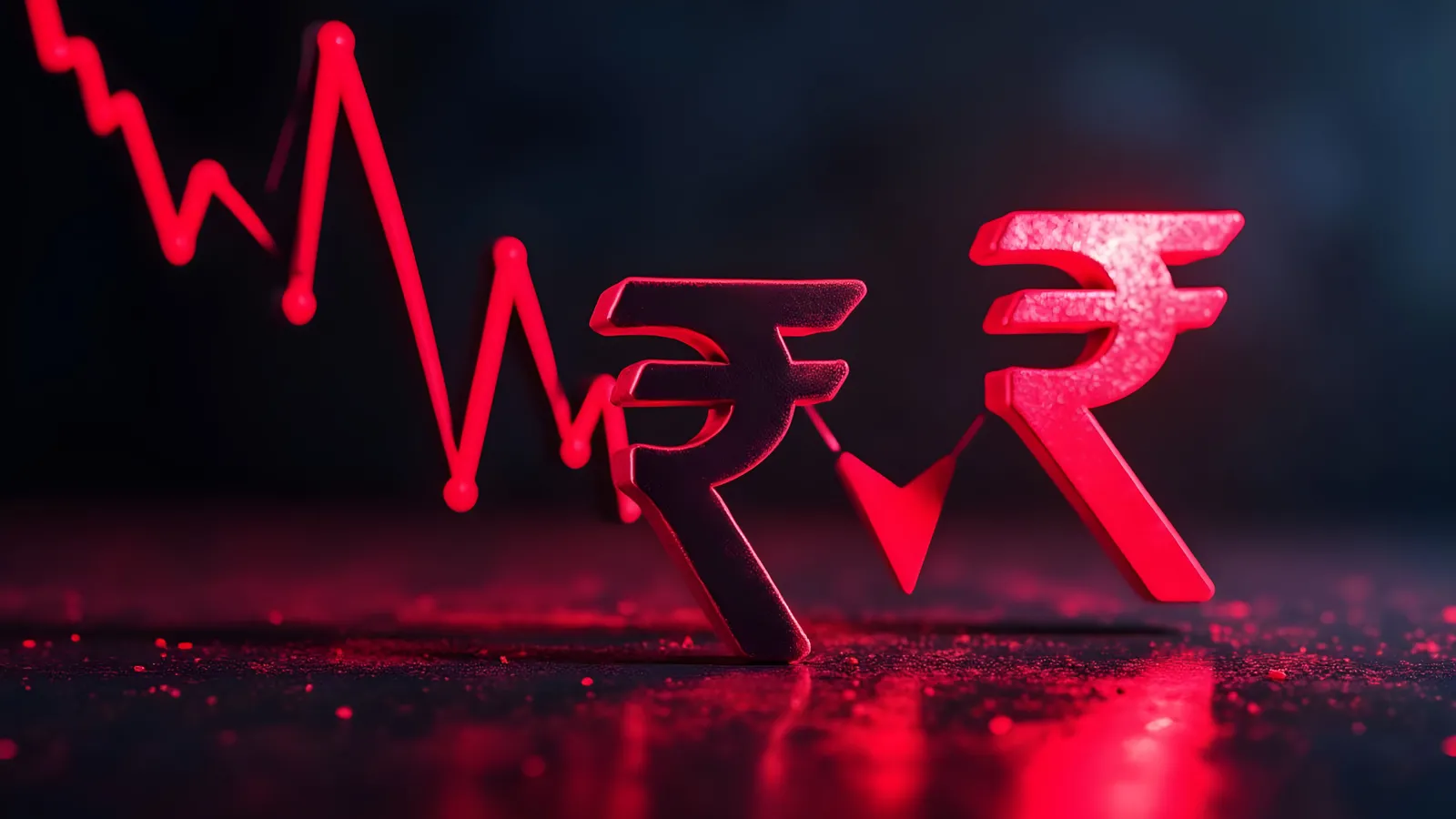 Rupee Ends Lower at 90.21 Against US Dollar as Crude Prices and Fund Outflows Weigh