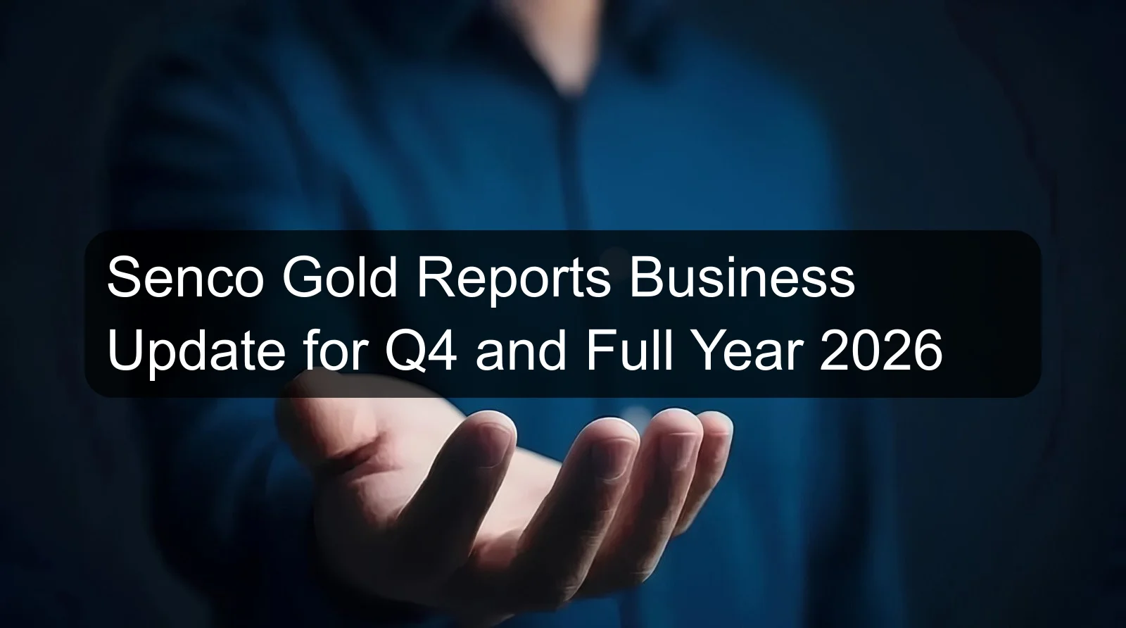 Senco Gold Reports Business Update for Q4 and Full Year 2026