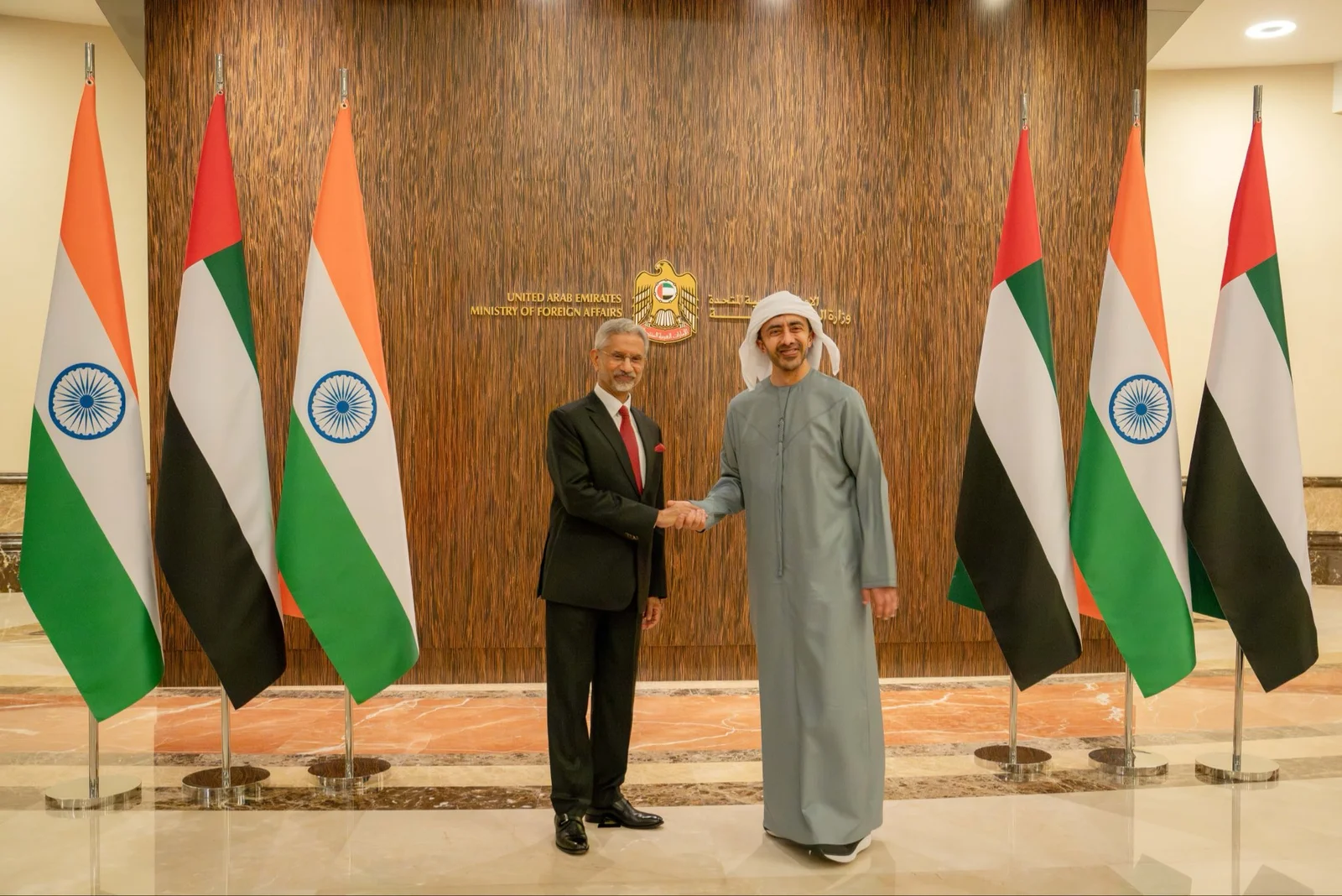 Jaishankar meets UAE President, expresses gratitude for care shown to Indian community