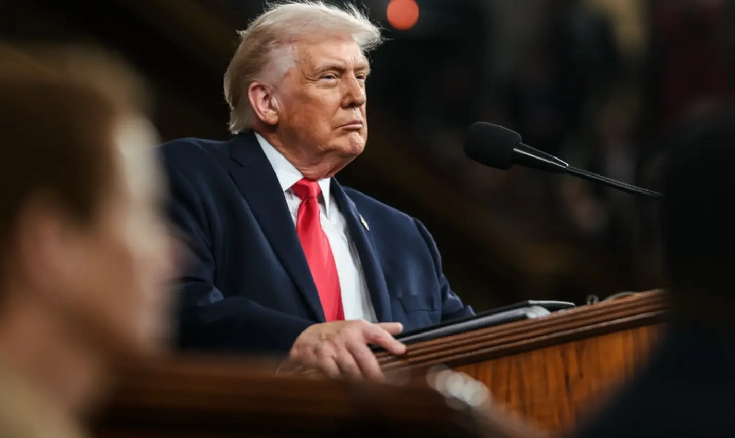 Capitol Reactions: Democrats Protest Trump's Speech