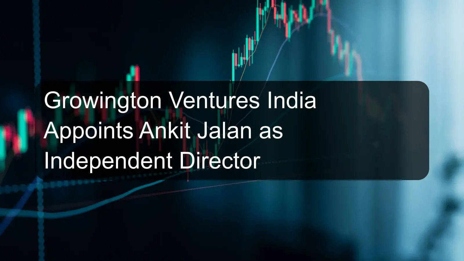 Growington Ventures India Appoints Ankit Jalan as Independent Director