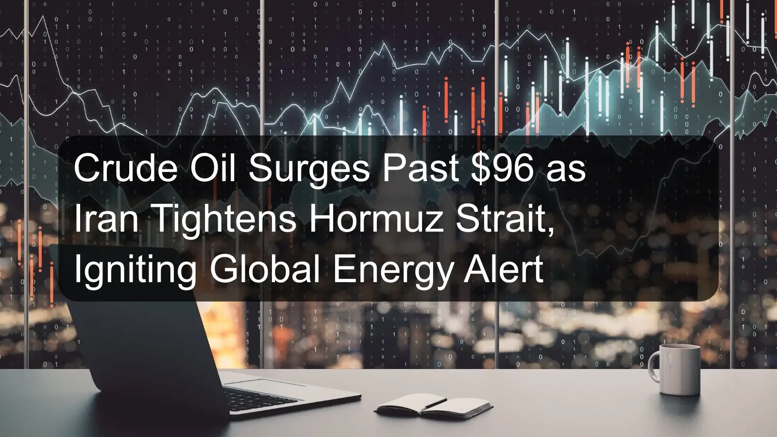 Crude Oil Surges Past $96 as Iran Tightens Hormuz Strait, Igniting Global Energy Alert