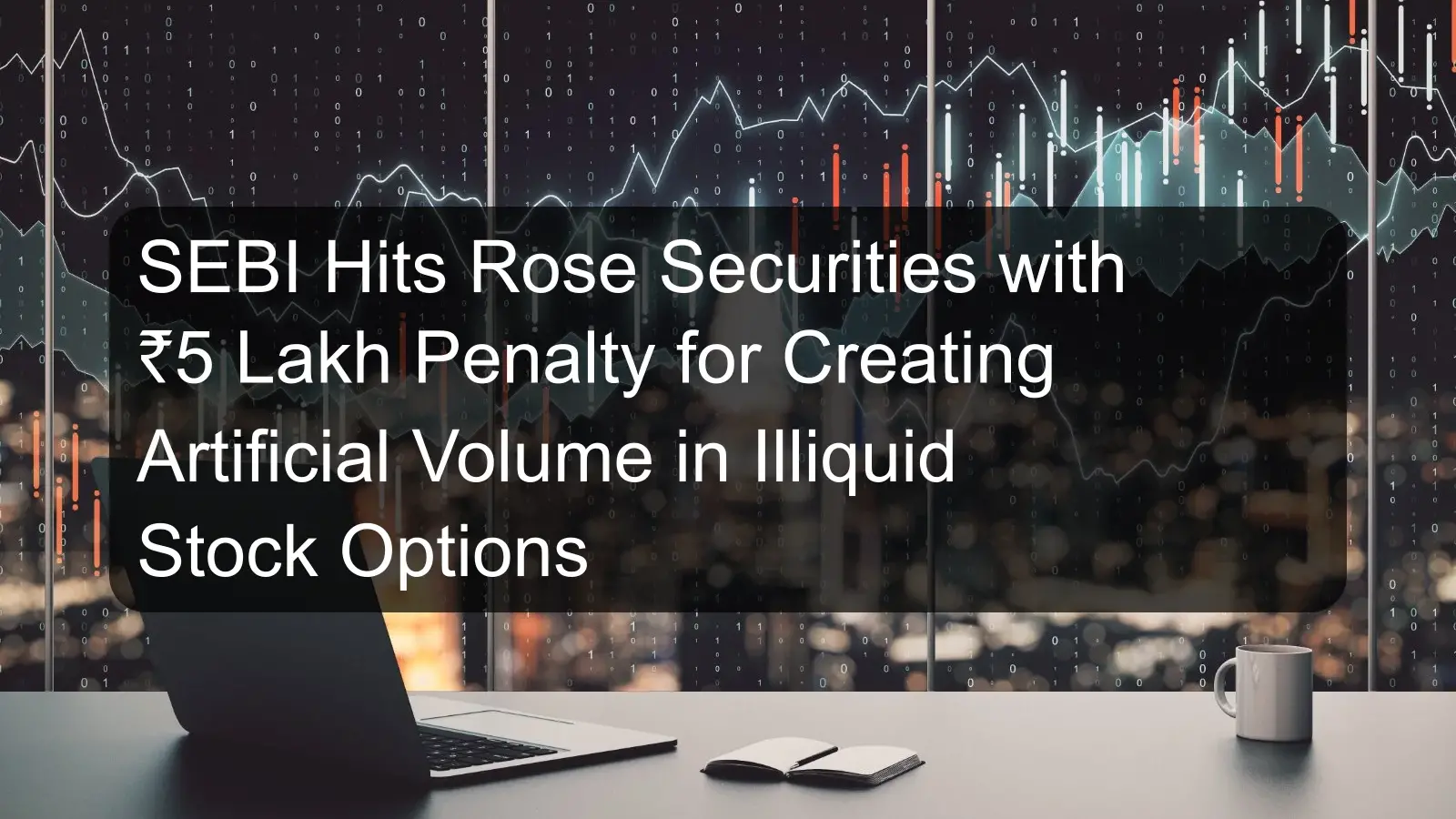 SEBI Hits Rose Securities with ₹5 Lakh Penalty for Creating Artificial Volume in Illiquid Stock Options