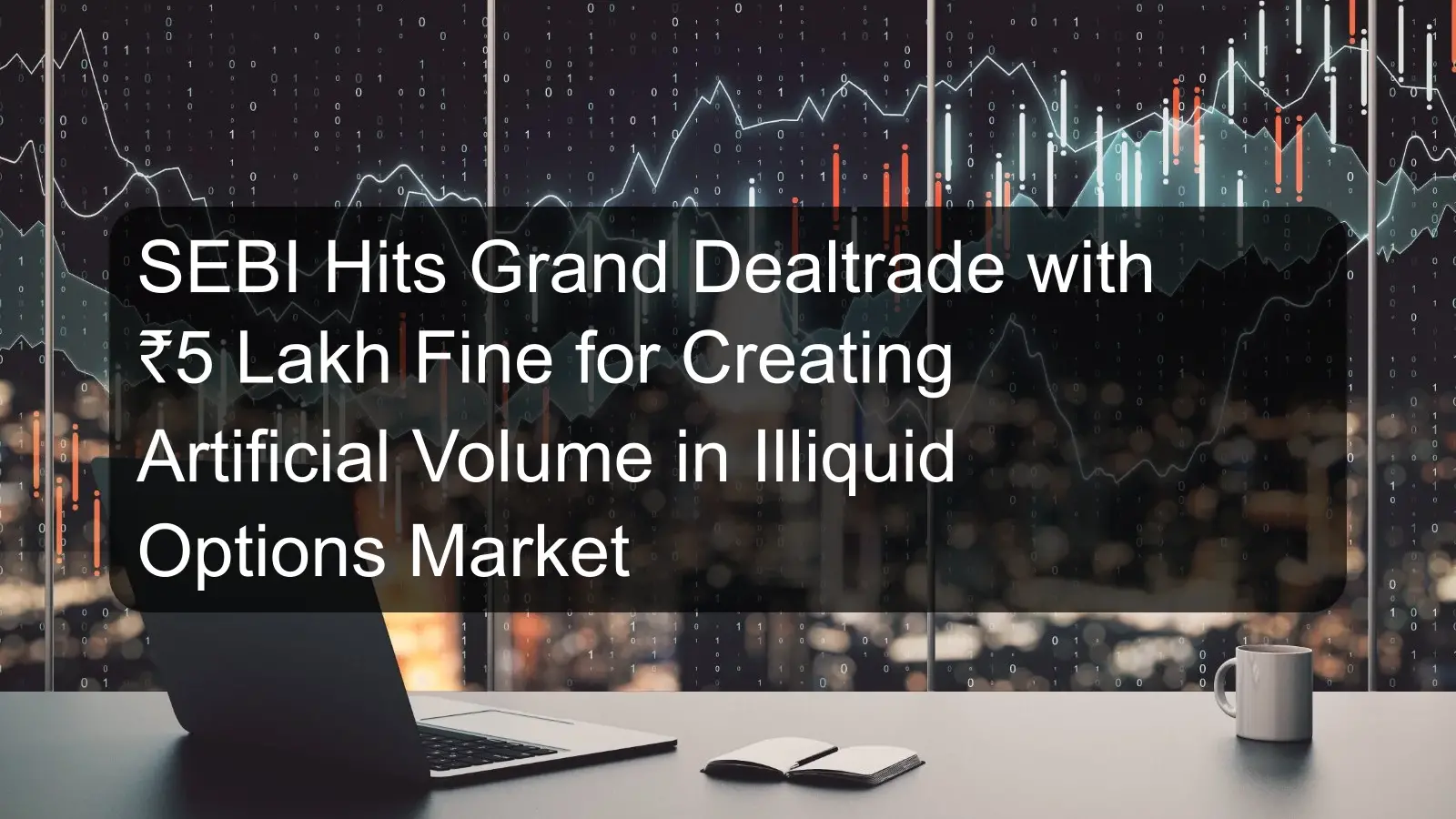 SEBI Hits Grand Dealtrade with ₹5 Lakh Fine for Creating Artificial Volume in Illiquid Options Market