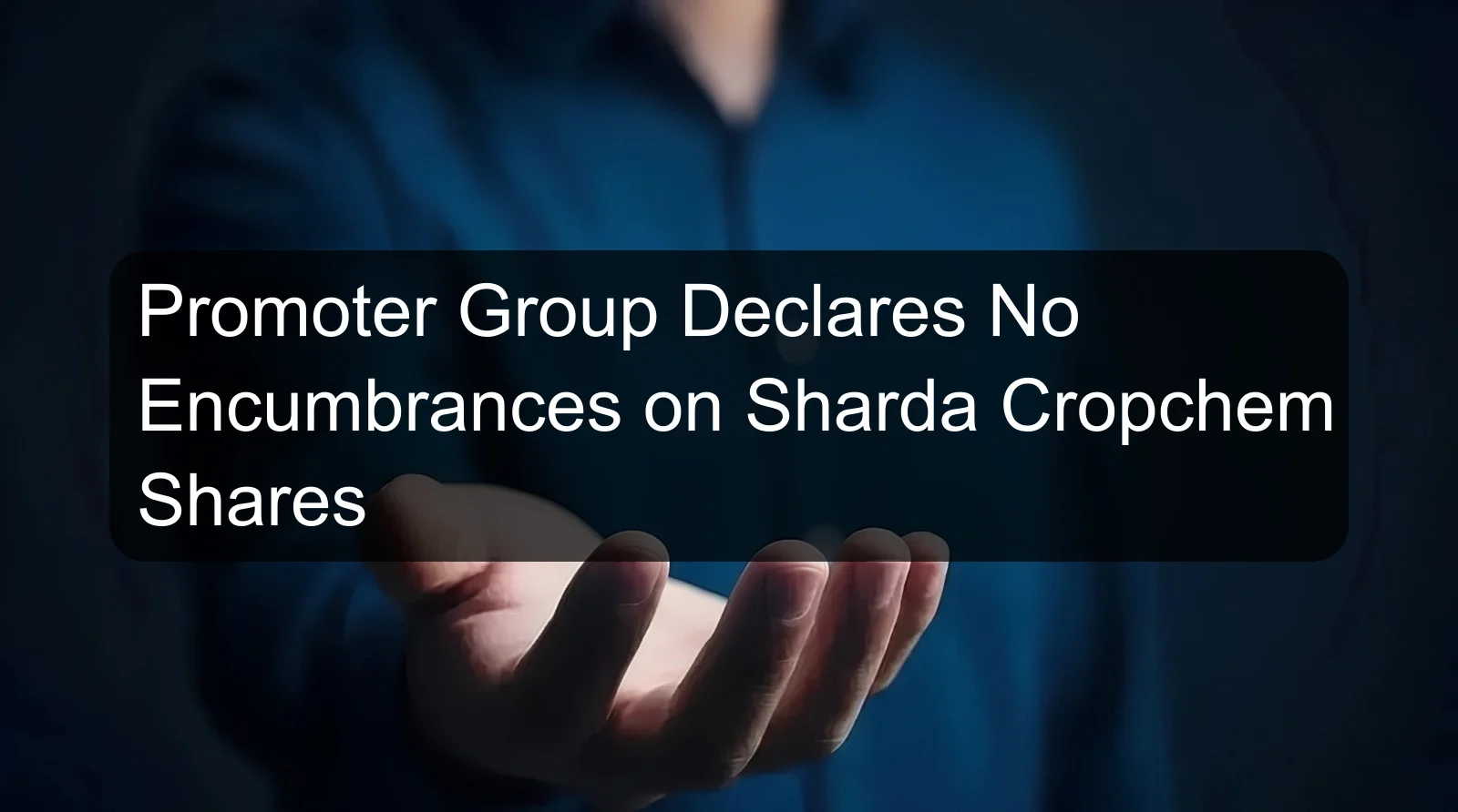 Promoter Group Declares No Encumbrances on Sharda Cropchem Shares
