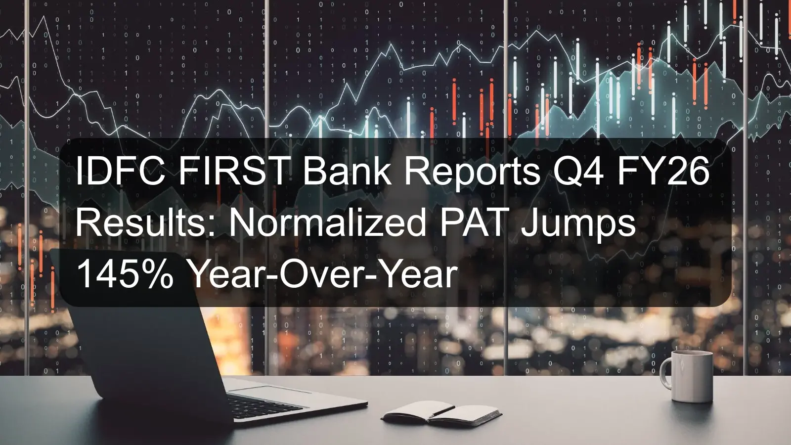 IDFC FIRST Bank Reports Q4 FY26 Results: Normalized PAT Jumps 145% Year-Over-Year