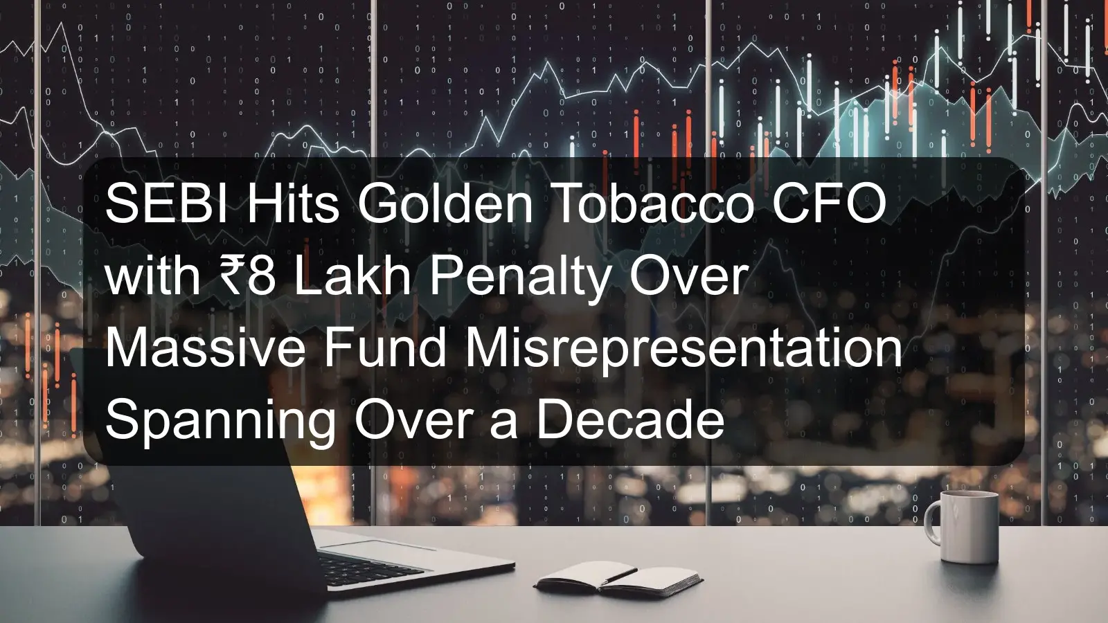 SEBI Hits Golden Tobacco CFO with ₹8 Lakh Penalty Over Massive Fund Misrepresentation Spanning Over a Decade