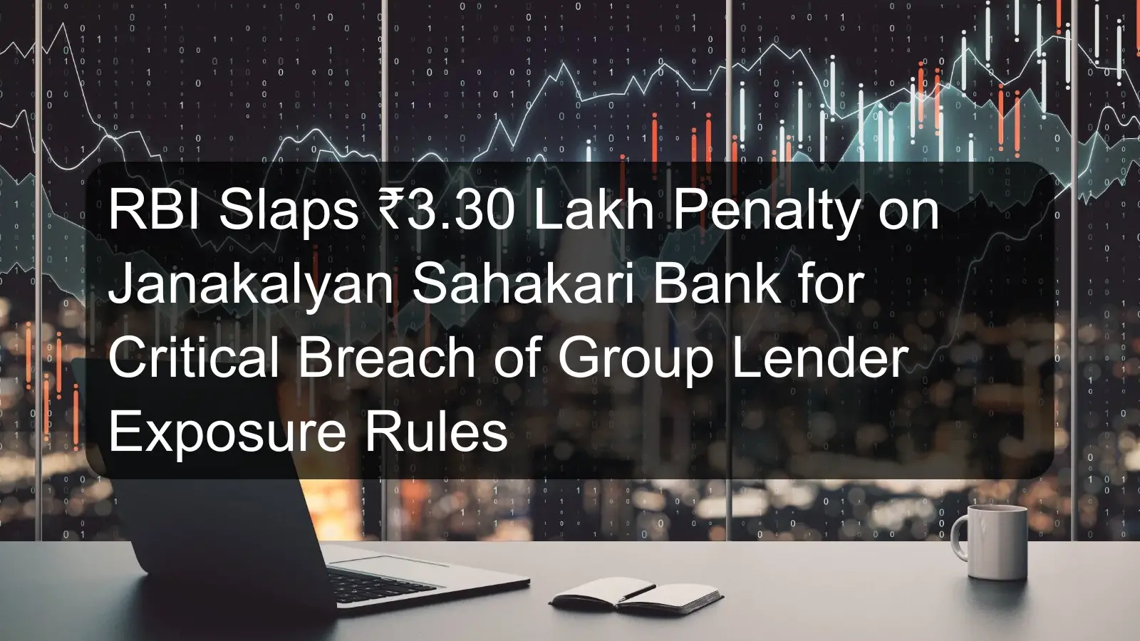 RBI Slaps ₹3.30 Lakh Penalty on Janakalyan Sahakari Bank for Critical Breach of Group Lender Exposure Rules