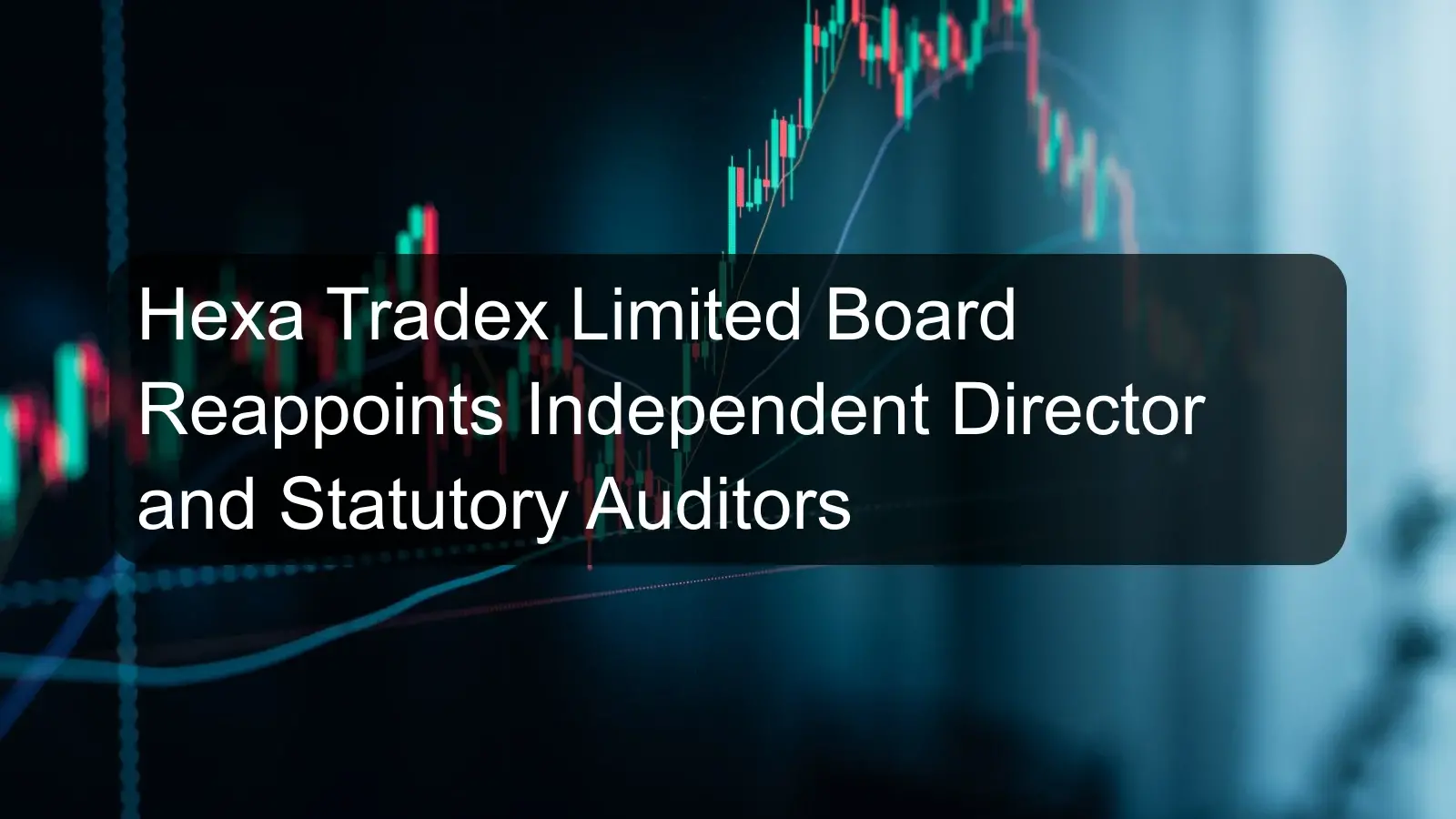 Hexa Tradex Limited Board Reappoints Independent Director and Statutory Auditors Hexa Tradex Limited Board Reappoints Independent Director and Statutory Auditors