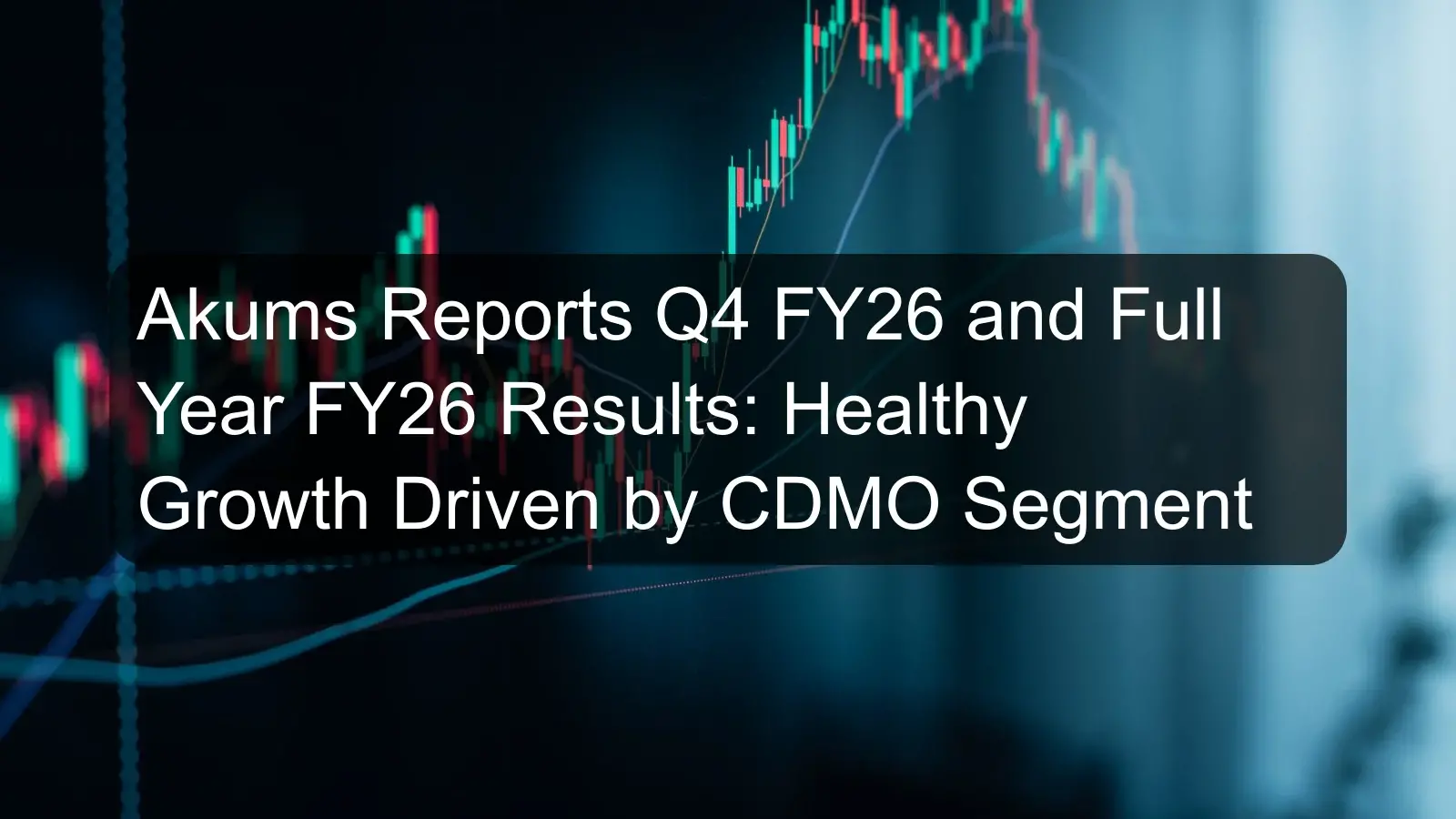Akums Reports Q4 FY26 and Full Year FY26 Results: Healthy Growth Driven by CDMO Segment