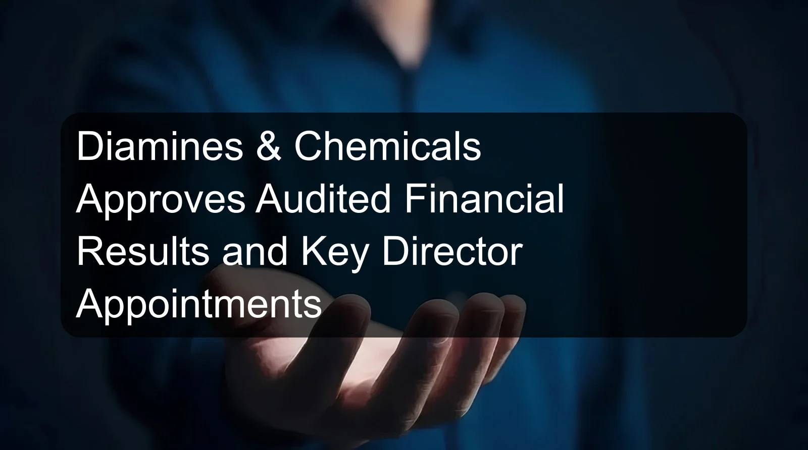 Diamines & Chemicals Approves Audited Financial Results and Key Director Appointments