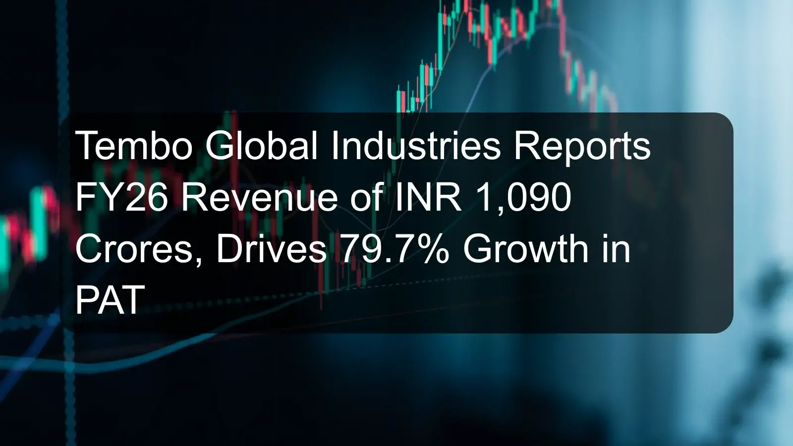 Tembo Global Industries Reports FY26 Revenue of INR 1,090 Crores, Drives 79.7% Growth in PAT