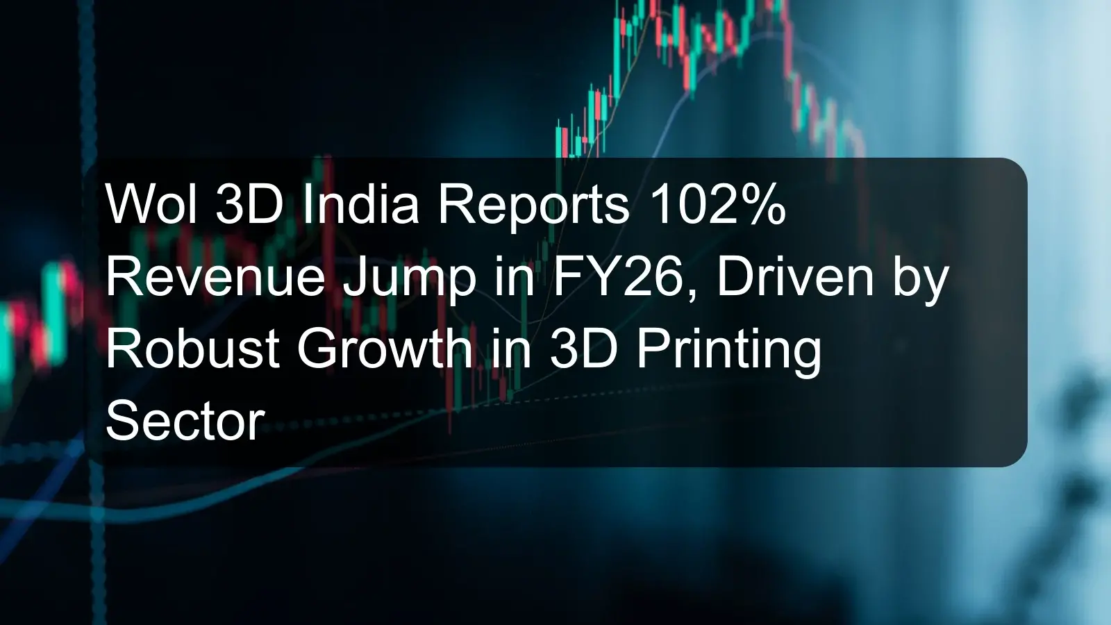 Wol 3D India Reports 102% Revenue Jump in FY26, Driven by Robust Growth in 3D Printing Sector