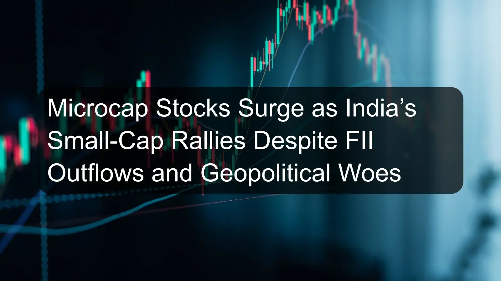 Microcap Stocks Surge as India’s Small-Cap Rallies Despite FII Outflows and Geopolitical Woes Microcap Stocks Surge as India’s Small-Cap Rallies Despite FII Outflows and Geopolitical Woes