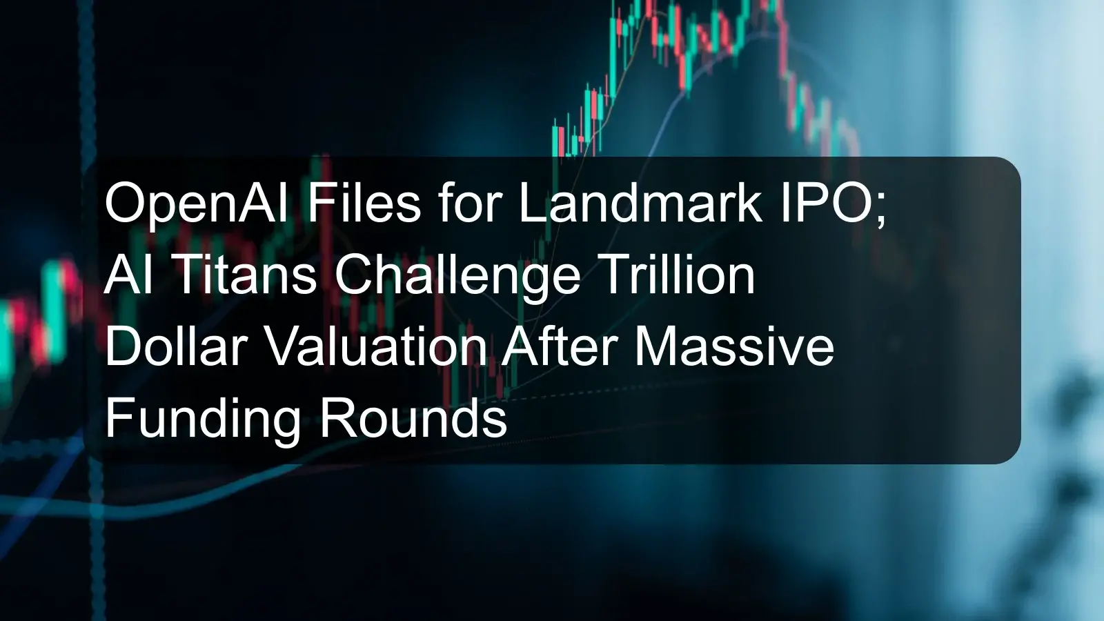 OpenAI Files for Landmark IPO; AI Titans Challenge Trillion Dollar Valuation After Massive Funding Rounds