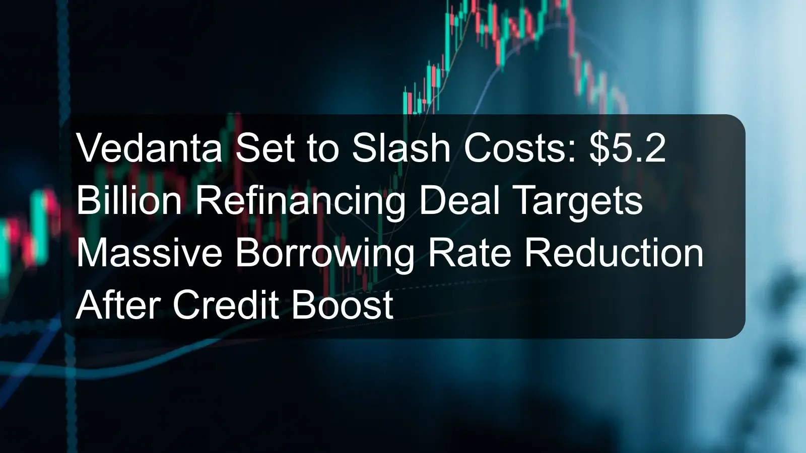 Vedanta Set to Slash Costs: $5.2 Billion Refinancing Deal Targets Massive Borrowing Rate Reduction After Credit Boost