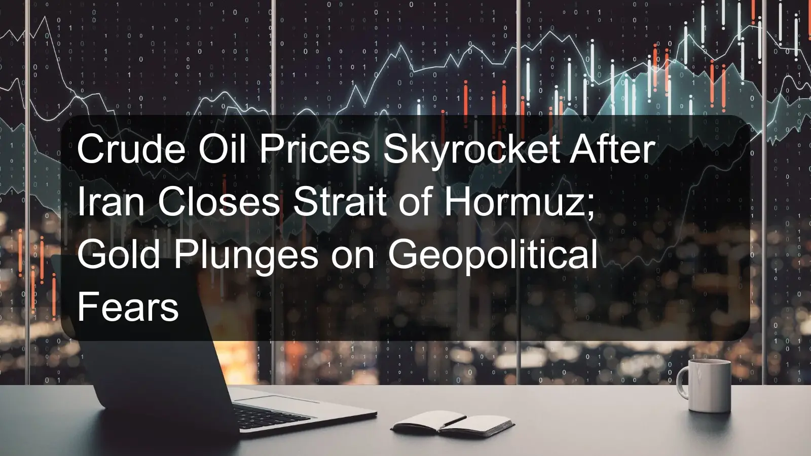 Crude Oil Prices Skyrocket After Iran Closes Strait of Hormuz; Gold Plunges on Geopolitical Fears Crude Oil Prices Skyrocket After Iran Closes Strait of Hormuz; Gold Plunges on Geopolitical Fears
