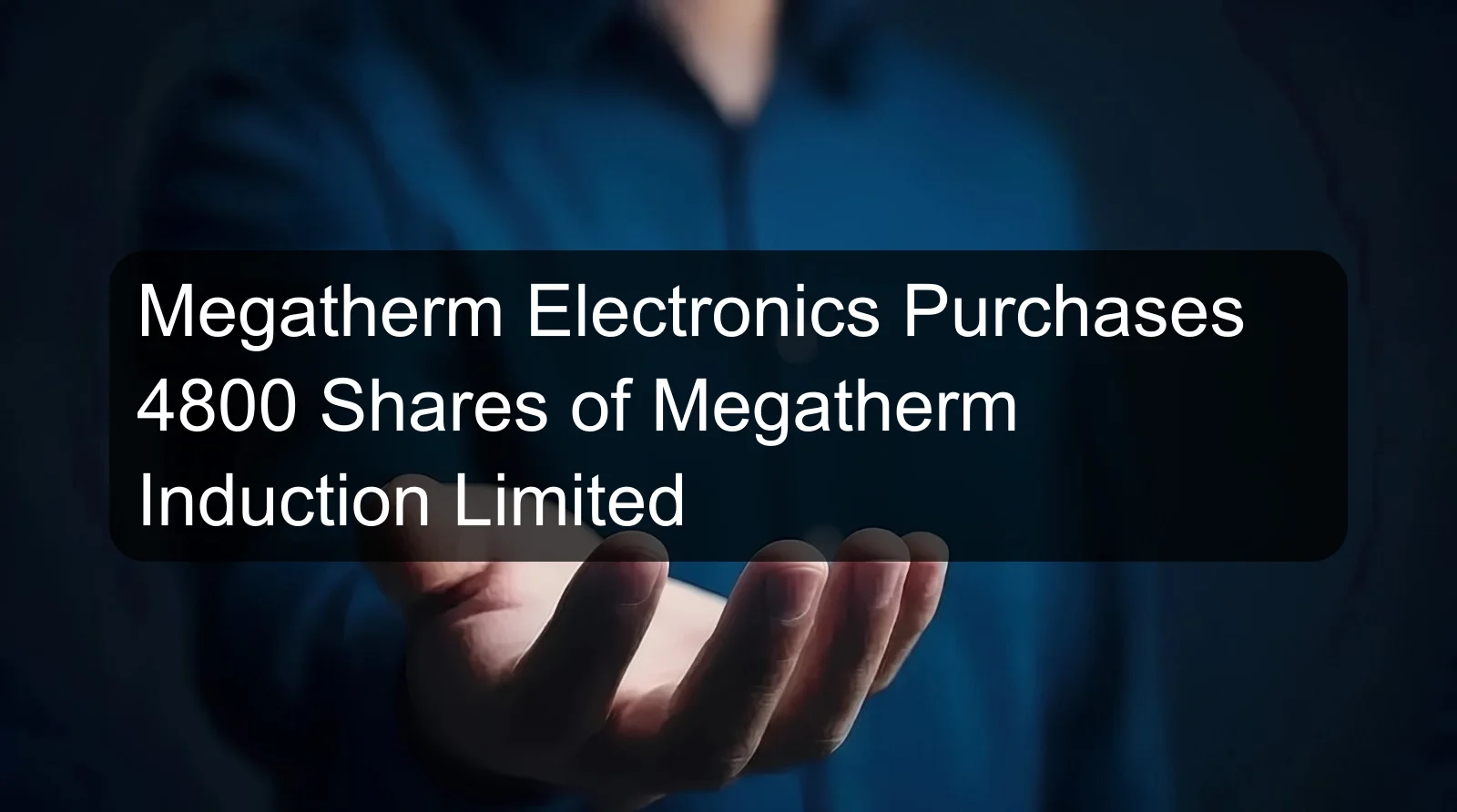 Megatherm Electronics Purchases 4800 Shares of Megatherm Induction Limited