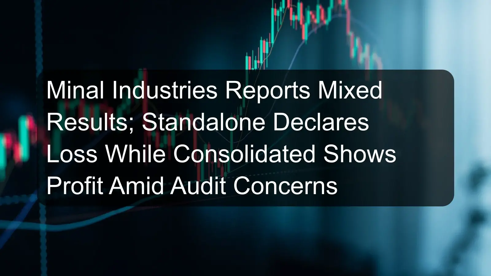 Minal Industries Reports Mixed Results; Standalone Declares Loss While Consolidated Shows Profit Amid Audit Concerns Minal Industries Reports Mixed Results; Standalone Declares Loss While Consolidated Shows Profit Amid Audit Concerns
