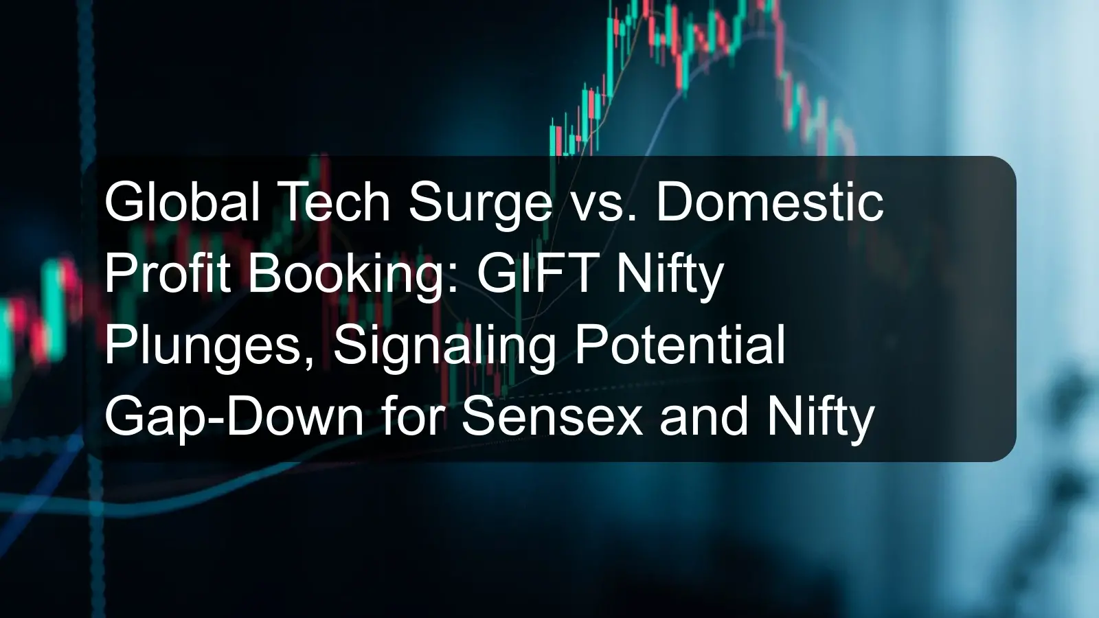 Global Tech Surge vs. Domestic Profit Booking: GIFT Nifty Plunges, Signaling Potential Gap-Down for Sensex and Nifty
