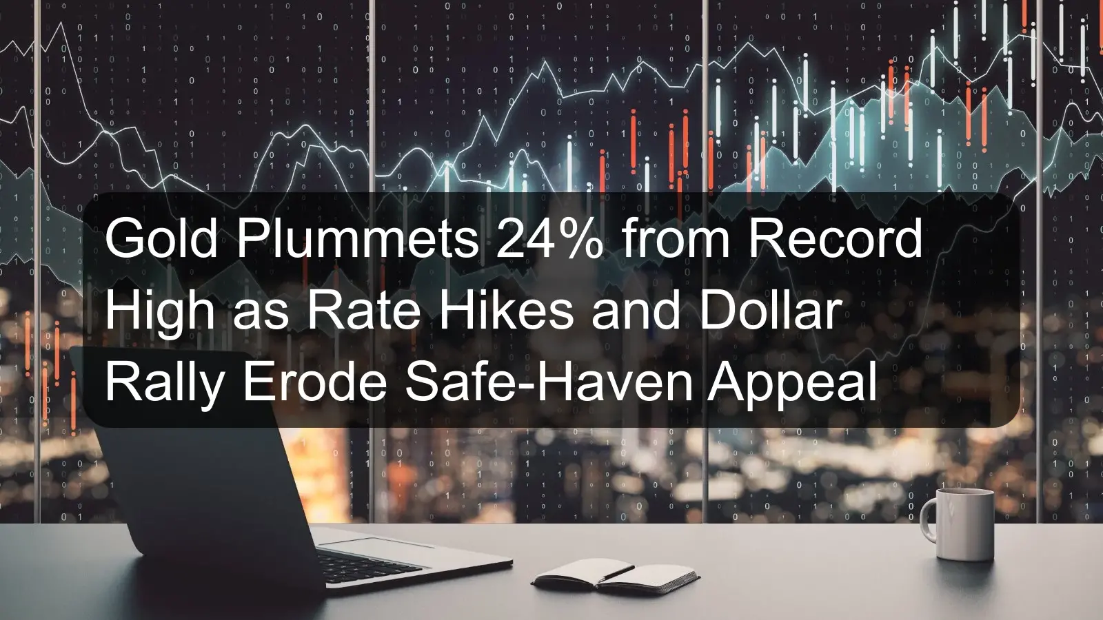 Gold Plummets 24% from Record High as Rate Hikes and Dollar Rally Erode Safe-Haven Appeal
