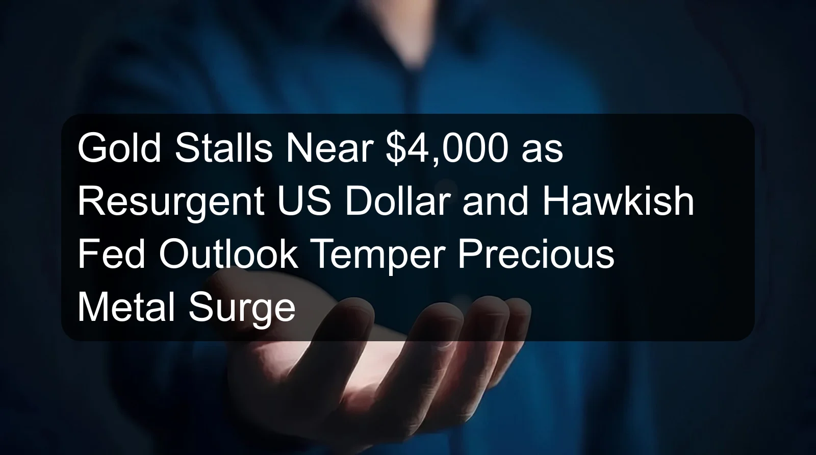 Gold Stalls Near $4,000 as Resurgent US Dollar and Hawkish Fed Outlook Temper Precious Metal Surge
