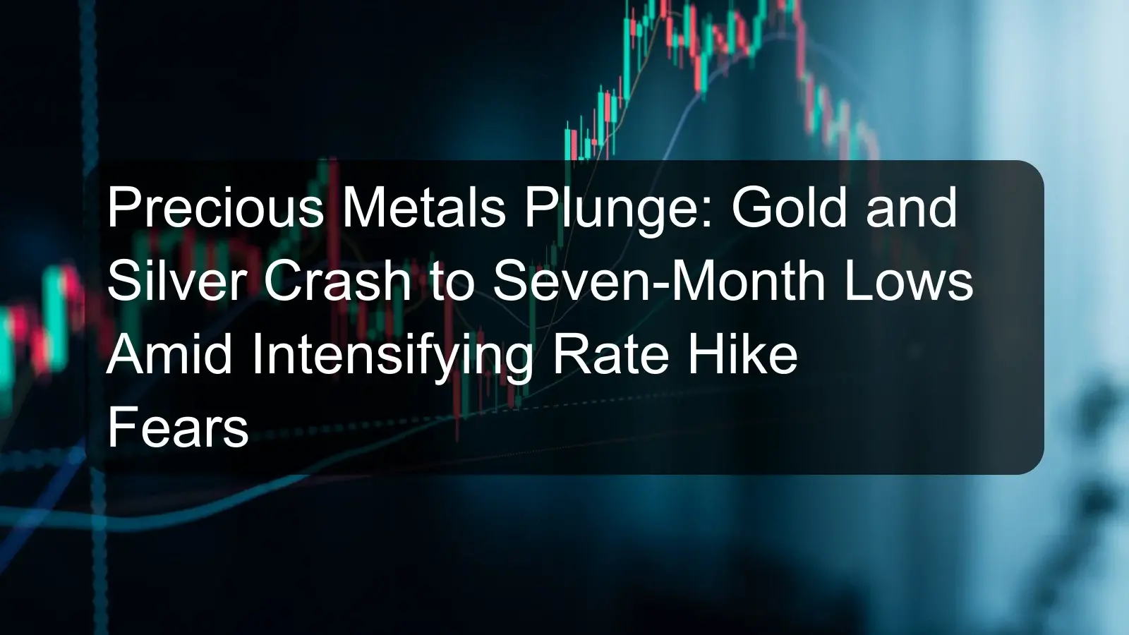 Precious Metals Plunge: Gold and Silver Crash to Seven-Month Lows Amid Intensifying Rate Hike Fears