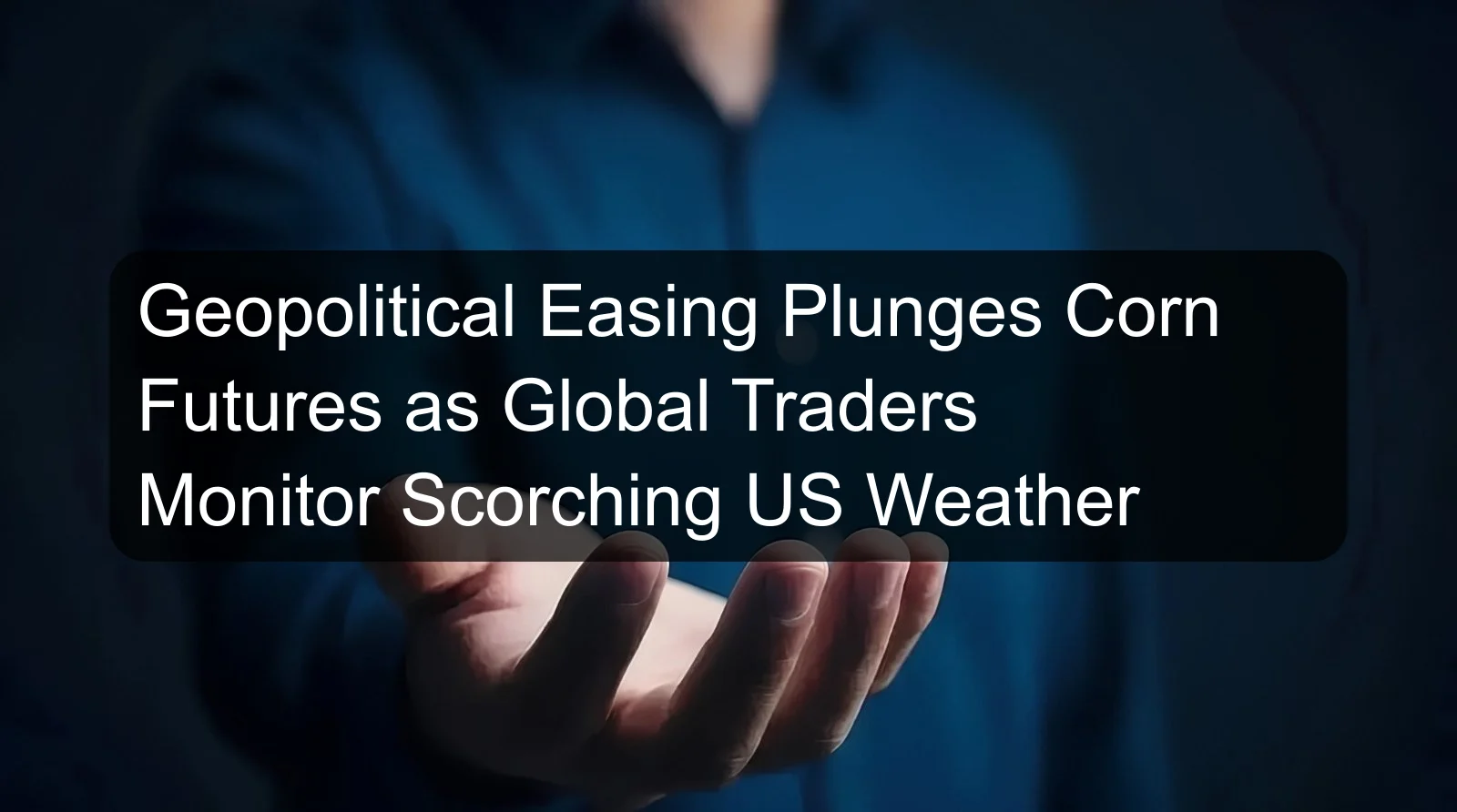 Geopolitical Easing Plunges Corn Futures as Global Traders Monitor Scorching US Weather