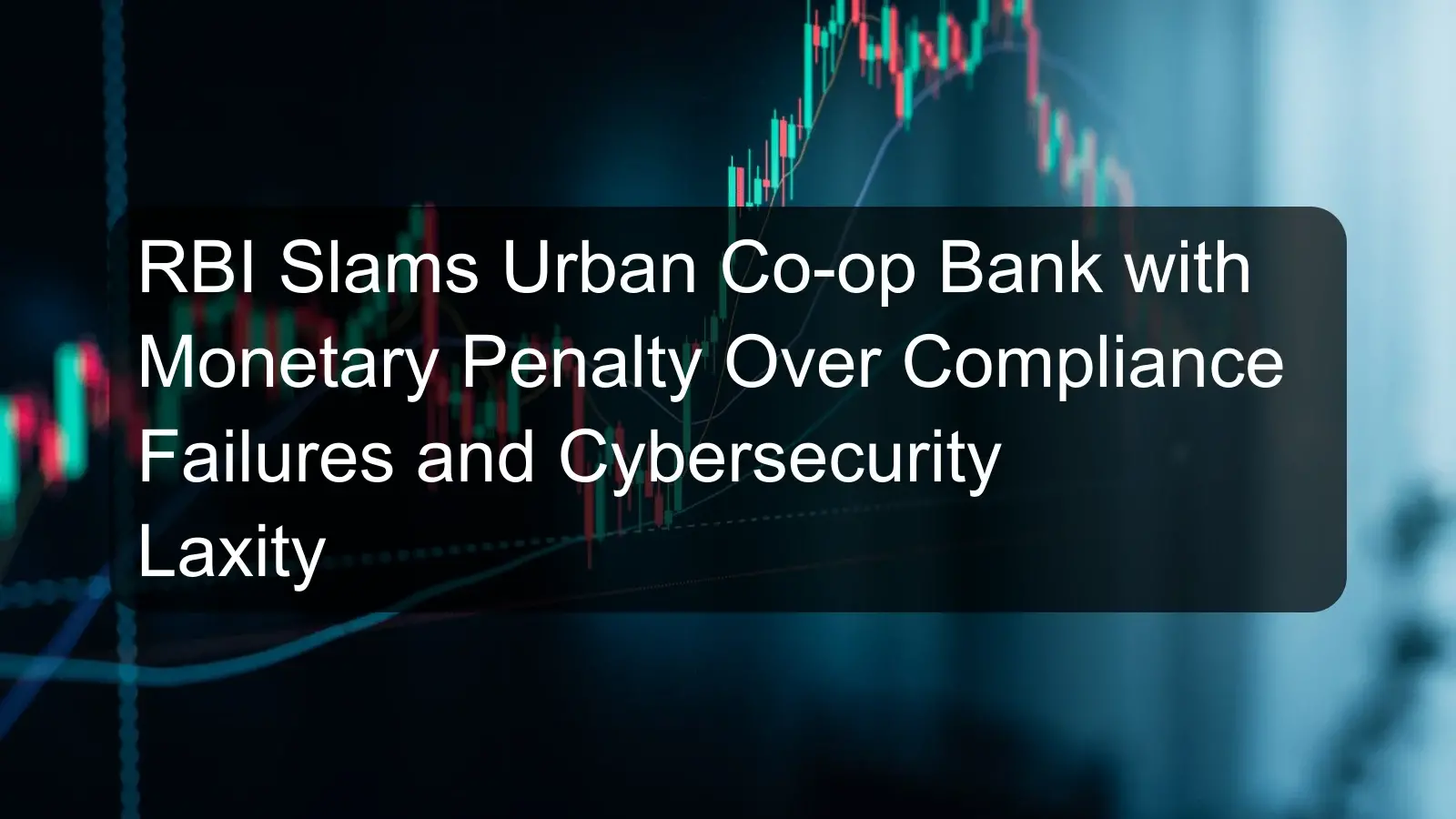 RBI Slams Urban Co-op Bank with Monetary Penalty Over Compliance Failures and Cybersecurity Laxity