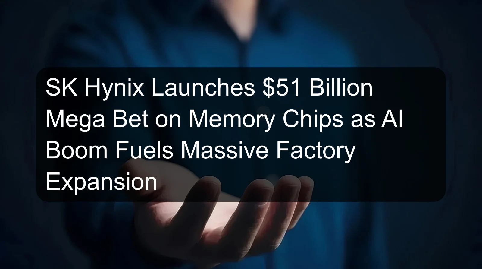 SK Hynix Launches $51 Billion Mega Bet on Memory Chips as AI Boom Fuels Massive Factory Expansion