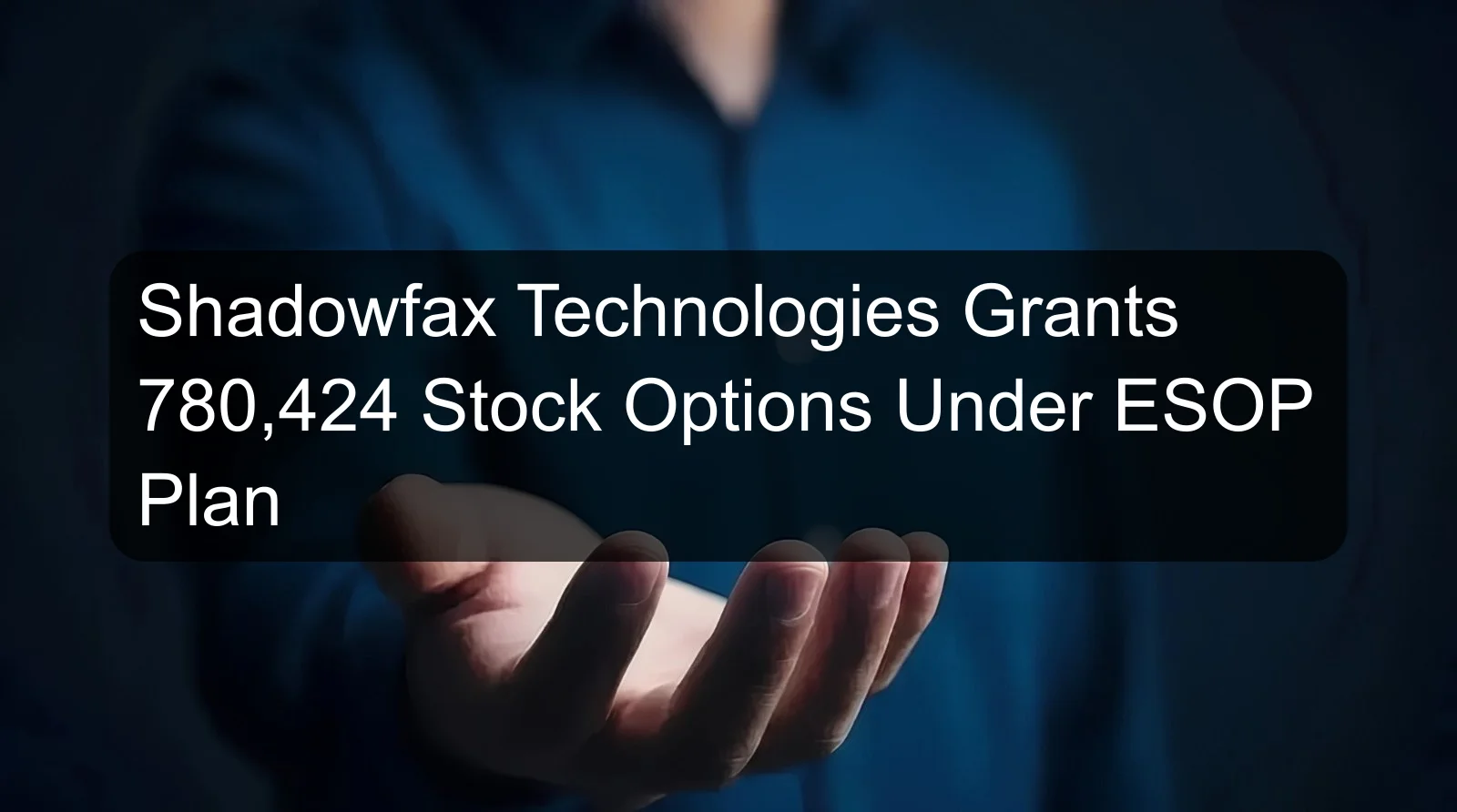 Shadowfax Technologies Grants 780,424 Stock Options Under ESOP Plan