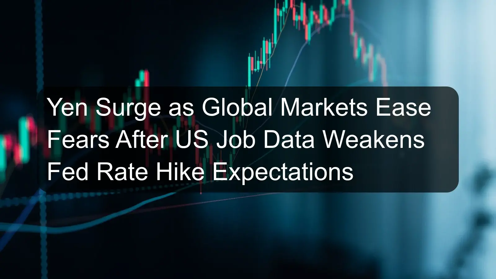 Yen Surge as Global Markets Ease Fears After US Job Data Weakens Fed Rate Hike Expectations