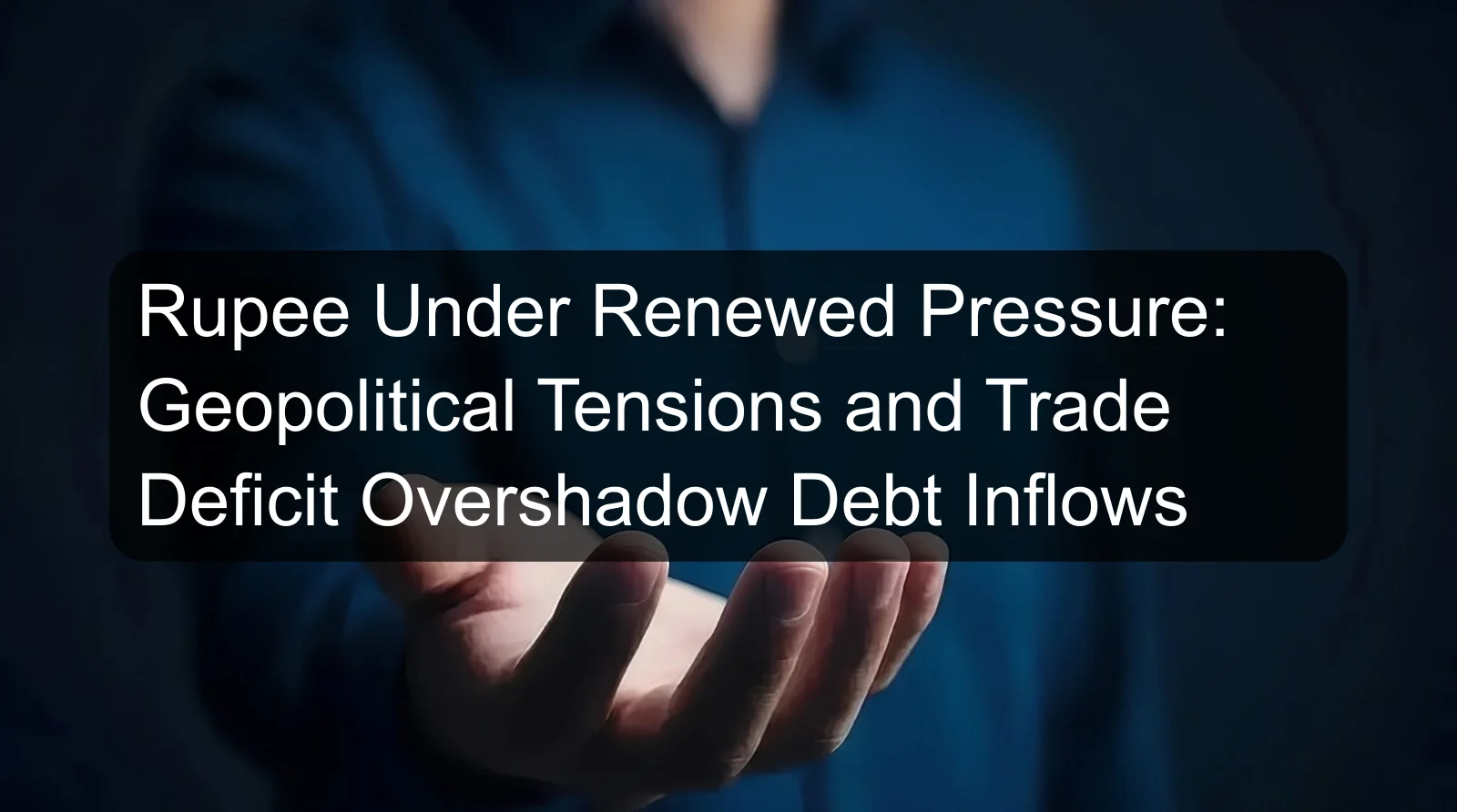 Rupee Under Renewed Pressure: Geopolitical Tensions and Trade Deficit Overshadow Debt Inflows