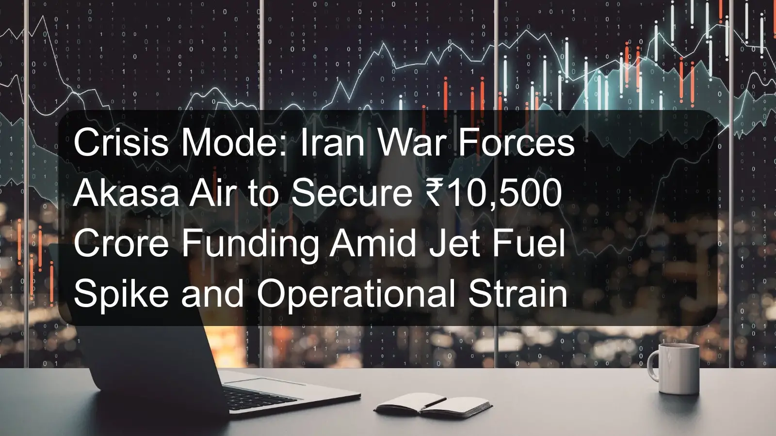 Crisis Mode: Iran War Forces Akasa Air to Secure ₹10,500 Crore Funding Amid Jet Fuel Spike and Operational Strain