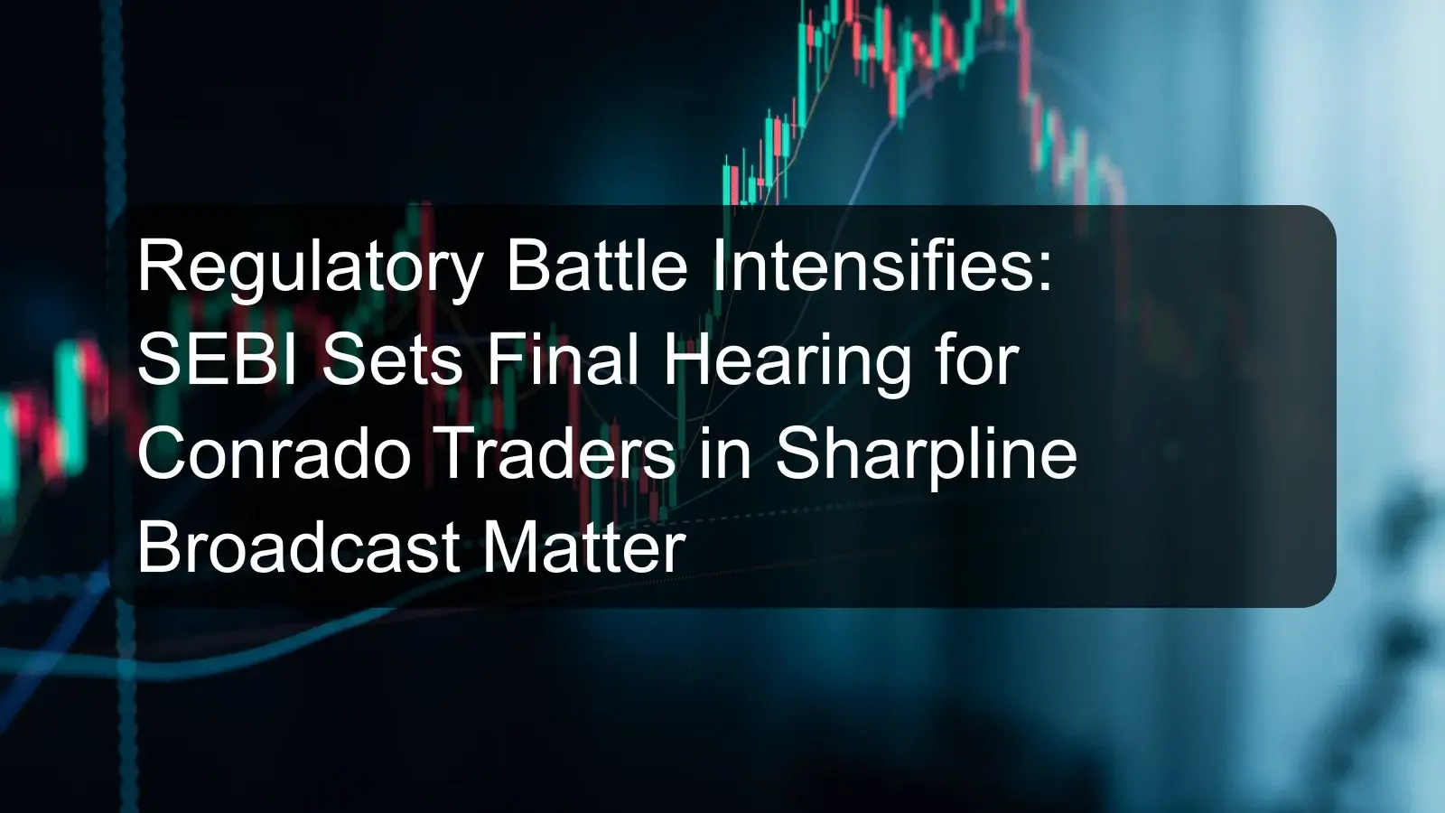 Regulatory Battle Intensifies: SEBI Sets Final Hearing for Conrado Traders in Sharpline Broadcast Matter Regulatory Battle Intensifies: SEBI Sets Final Hearing for Conrado Traders in Sharpline Broadcast Matter