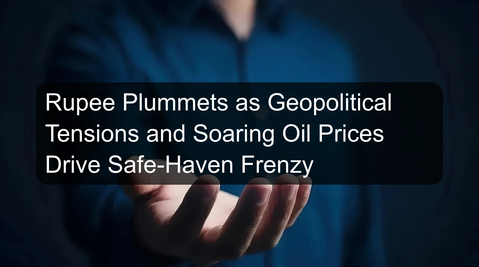 Rupee Plummets as Geopolitical Tensions and Soaring Oil Prices Drive Safe-Haven Frenzy Rupee Plummets as Geopolitical Tensions and Soaring Oil Prices Drive Safe-Haven Frenzy