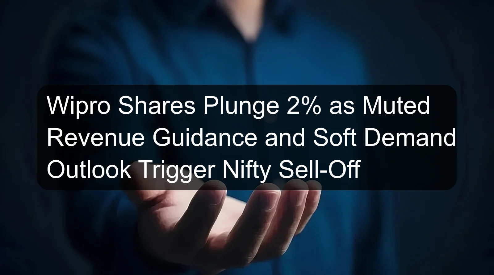 Wipro Shares Plunge 2% as Muted Revenue Guidance and Soft Demand Outlook Trigger Nifty Sell-Off