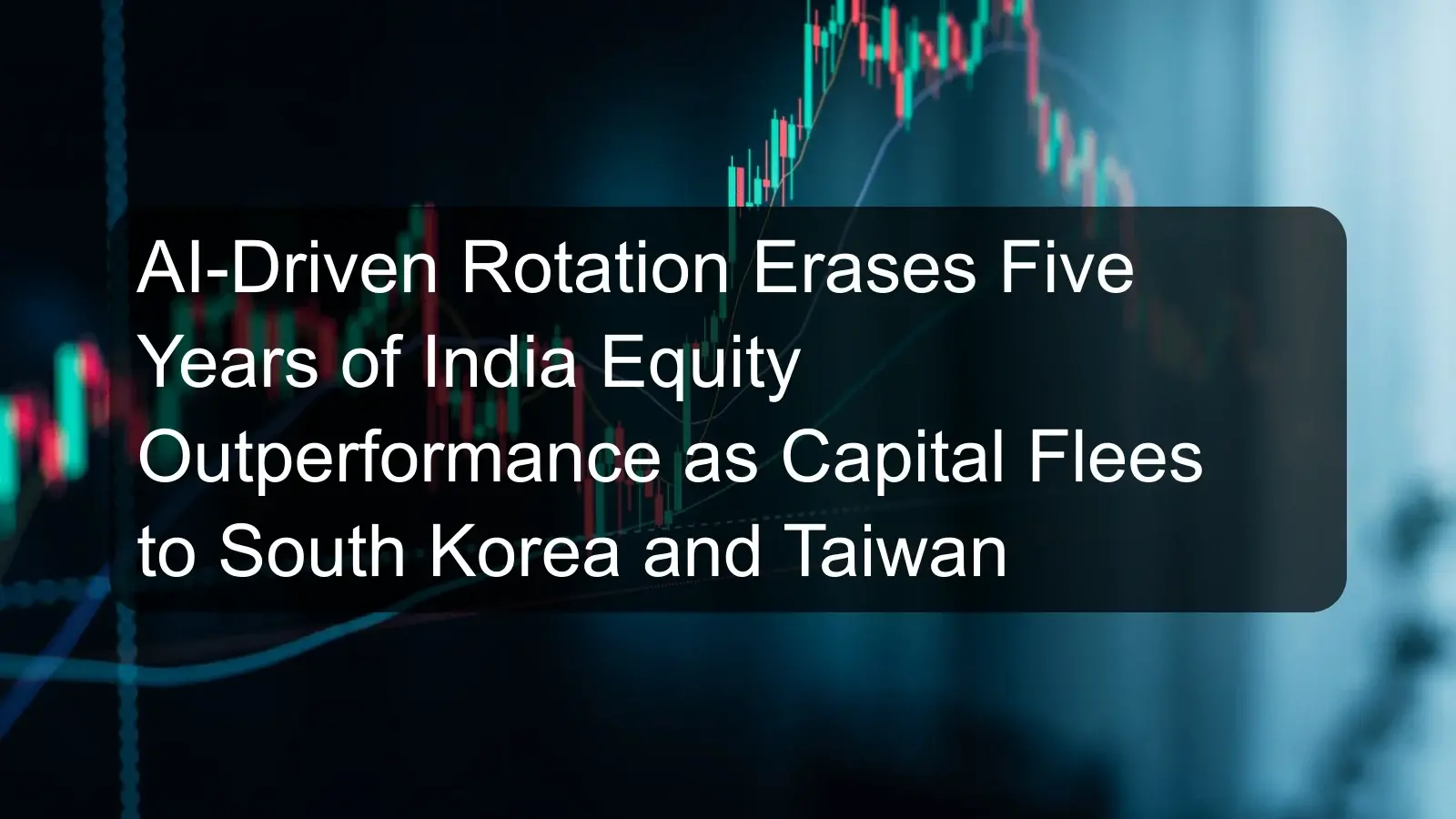 AI-Driven Rotation Erases Five Years of India Equity Outperformance as Capital Flees to South Korea and Taiwan