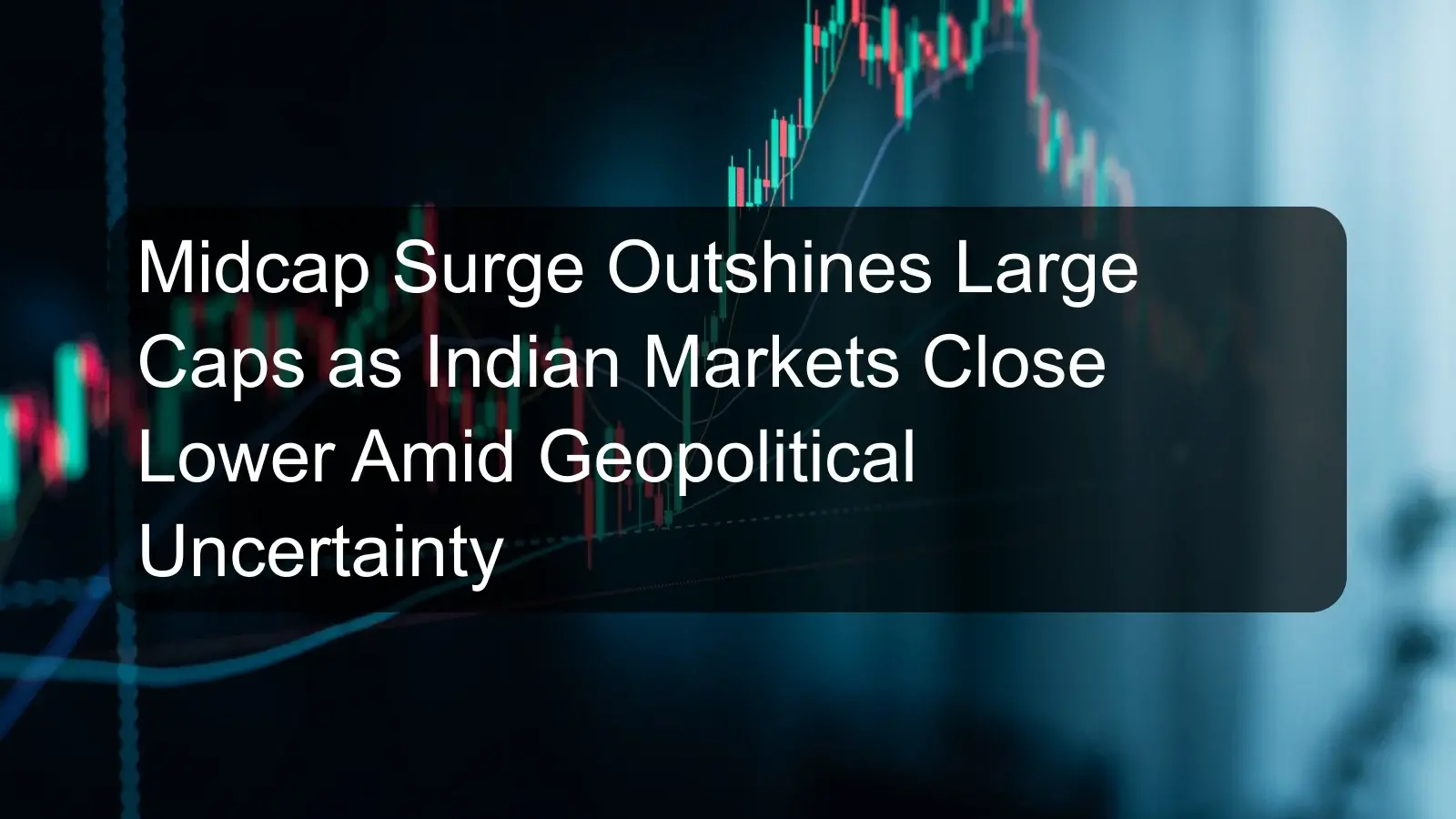 Midcap Surge Outshines Large Caps as Indian Markets Close Lower Amid Geopolitical Uncertainty Midcap Surge Outshines Large Caps as Indian Markets Close Lower Amid Geopolitical Uncertainty