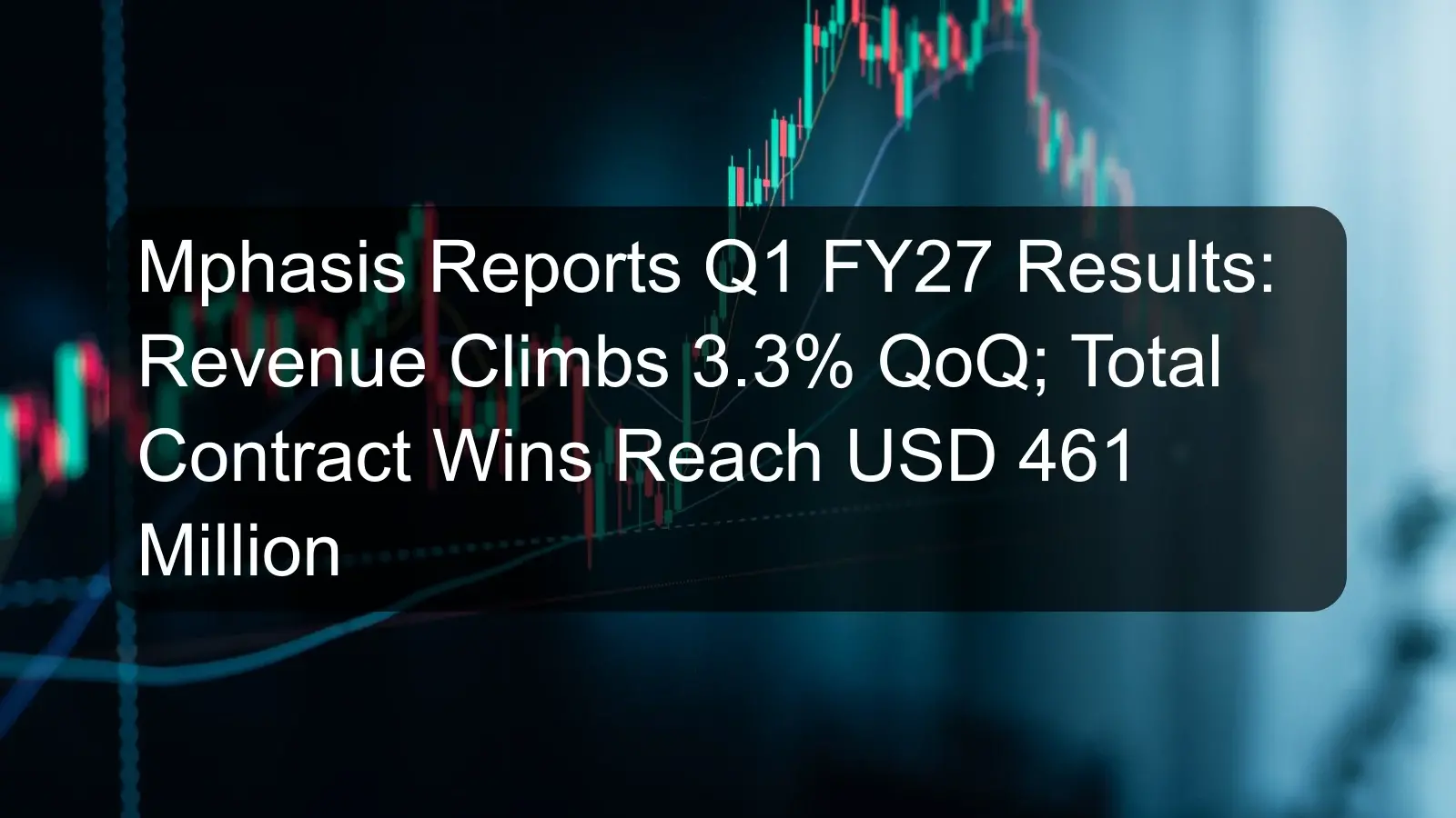 Mphasis Reports Q1 FY27 Results: Revenue Climbs 3.3% QoQ; Total Contract Wins Reach USD 461 Million Mphasis Reports Q1 FY27 Results: Revenue Climbs 3.3% QoQ; Total Contract Wins Reach USD 461 Million