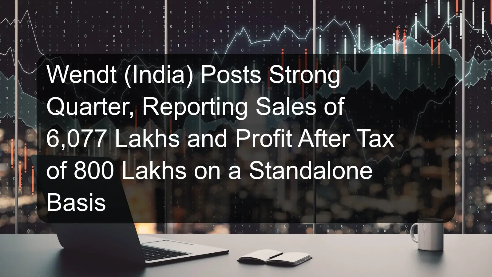 Wendt (India) Posts Strong Quarter, Reporting Sales of 6,077 Lakhs and Profit After Tax of 800 Lakhs on a Standalone Basis Wendt (India) Posts Strong Quarter, Reporting Sales of 6,077 Lakhs and Profit After Tax of 800 Lakhs on a Standalone Basis