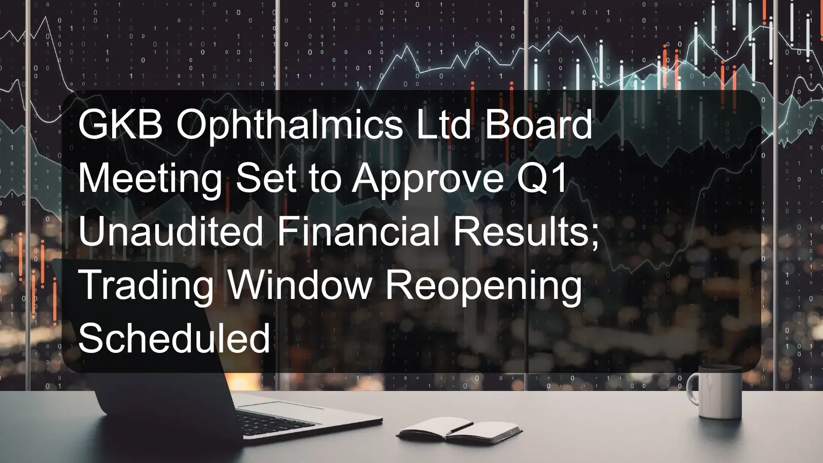 GKB Ophthalmics Ltd Board Meeting Set to Approve Q1 Unaudited Financial Results; Trading Window Reopening Scheduled GKB Ophthalmics Ltd Board Meeting Set to Approve Q1 Unaudited Financial Results; Trading Window Reopening Scheduled
