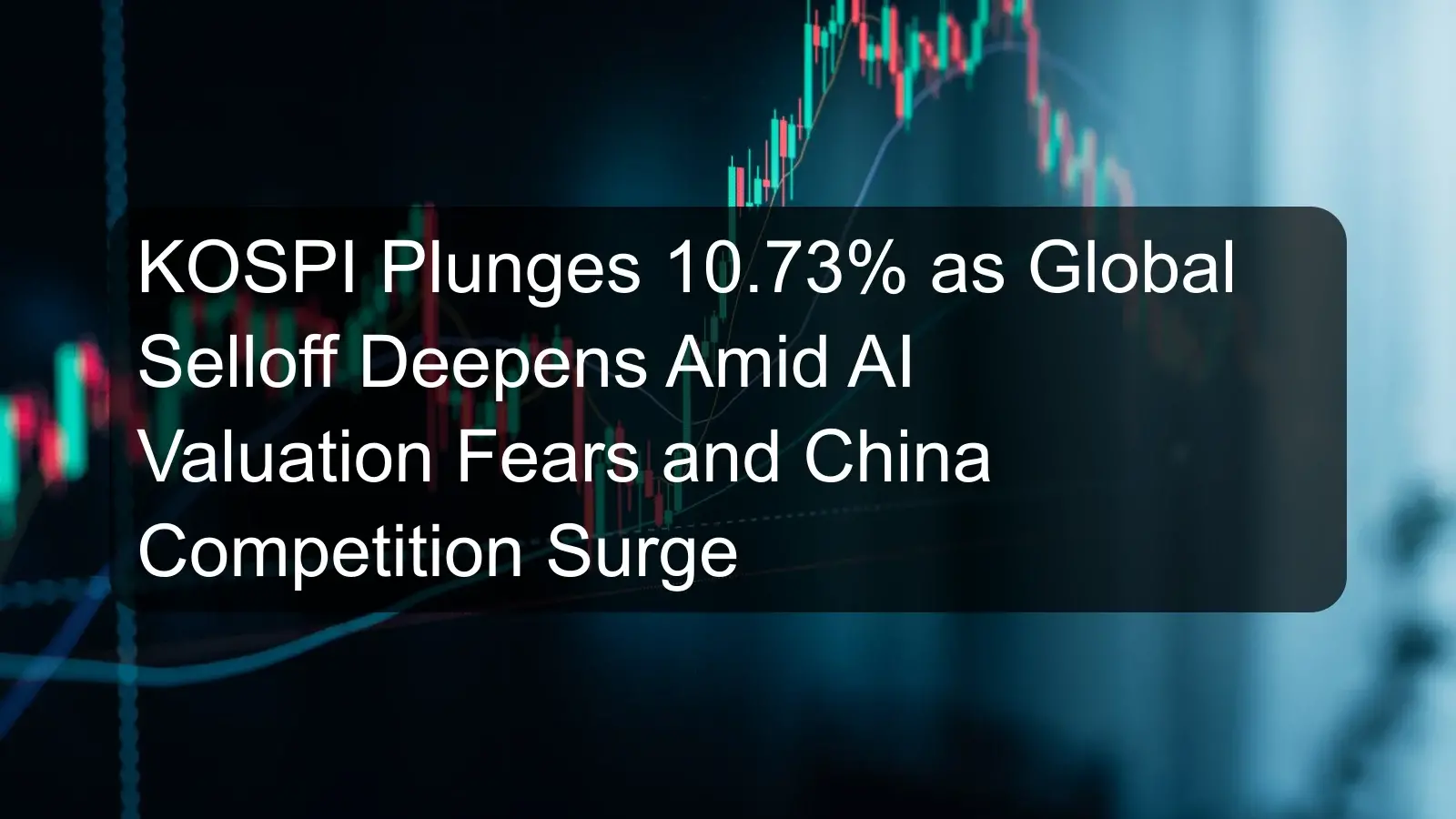 KOSPI Plunges 10.73% as Global Selloff Deepens Amid AI Valuation Fears and China Competition Surge