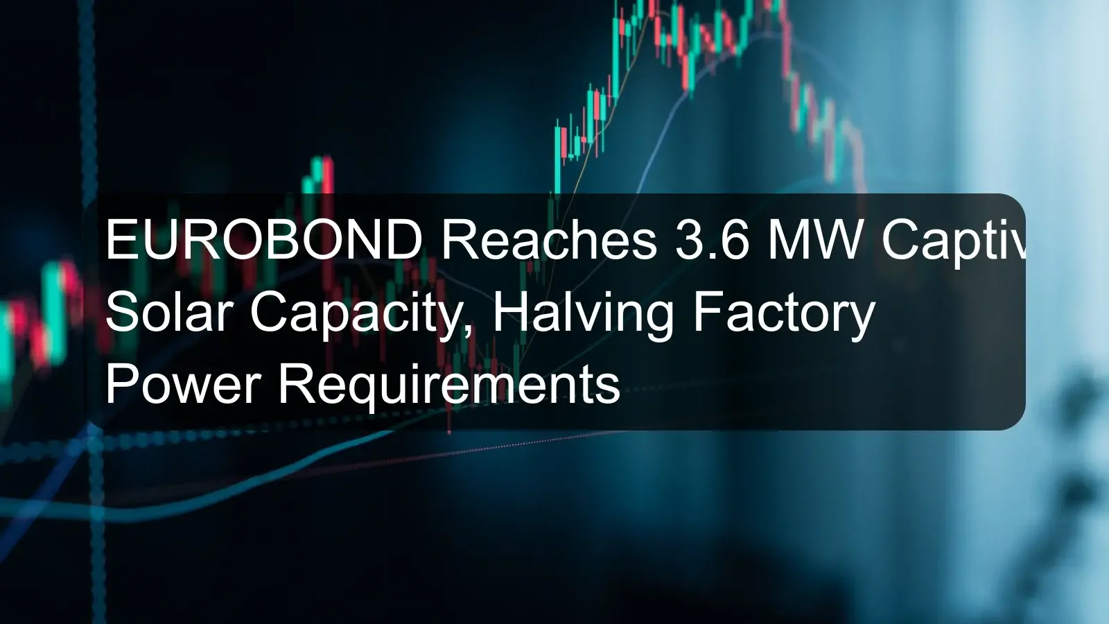 EUROBOND Reaches 3.6 MW Captive Solar Capacity, Halving Factory Power Requirements