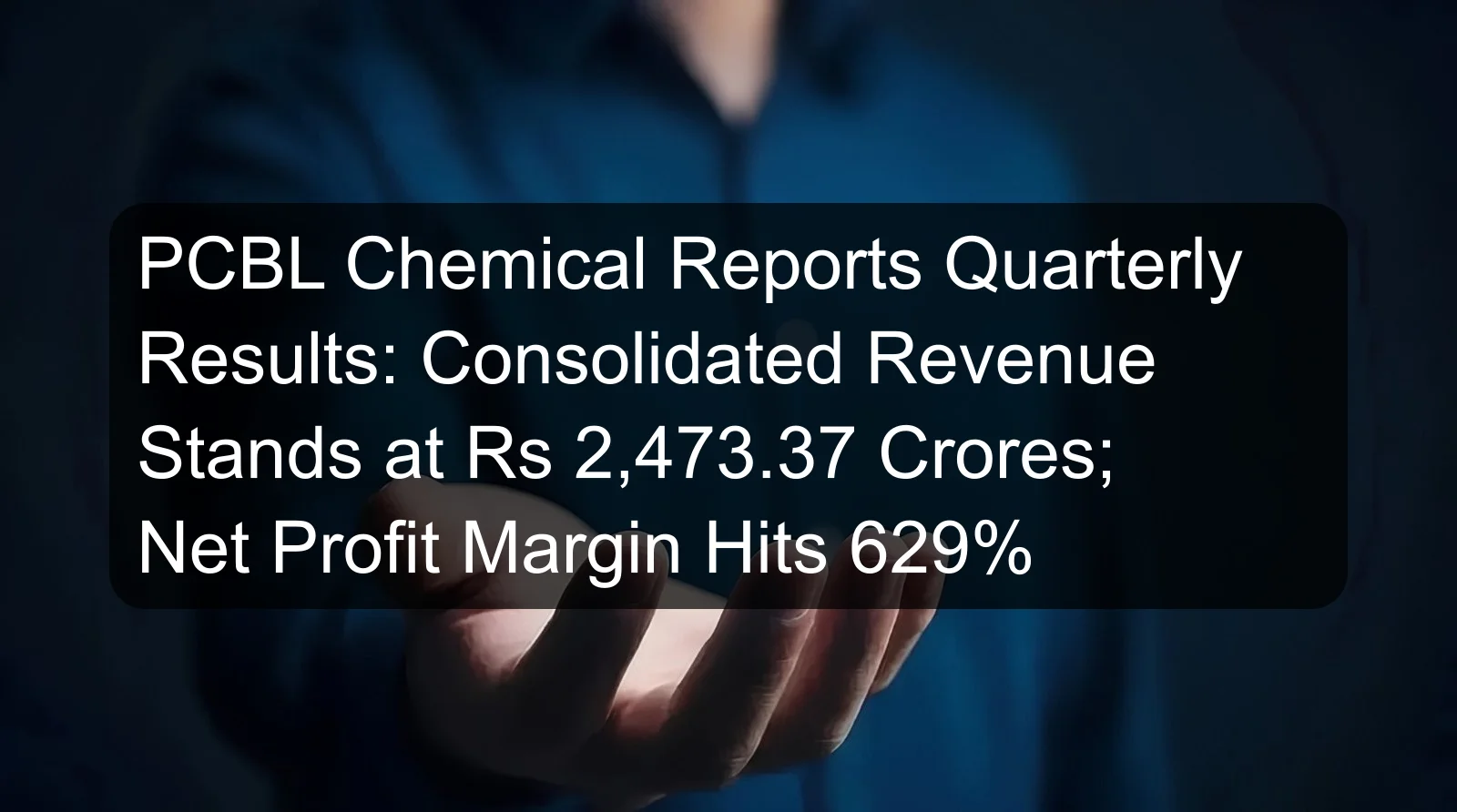 PCBL Chemical Reports Quarterly Results: Consolidated Revenue Stands at Rs 2,473.37 Crores; Net Profit Margin Hits 629%