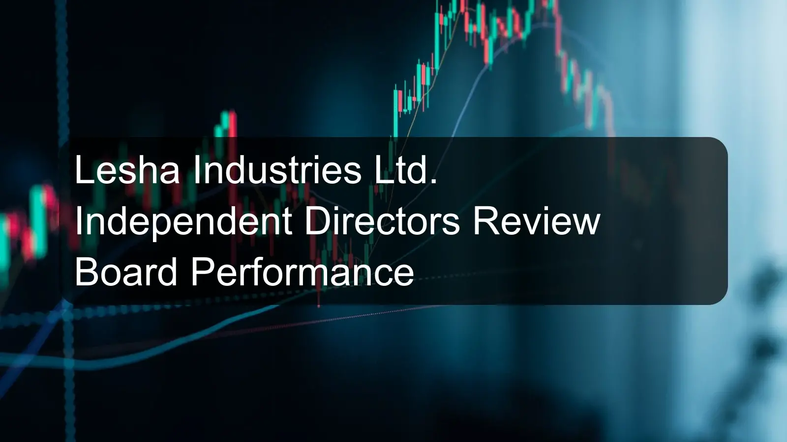 Lesha Industries Ltd. Independent Directors Review Board Performance Lesha Industries Ltd. Independent Directors Review Board Performance