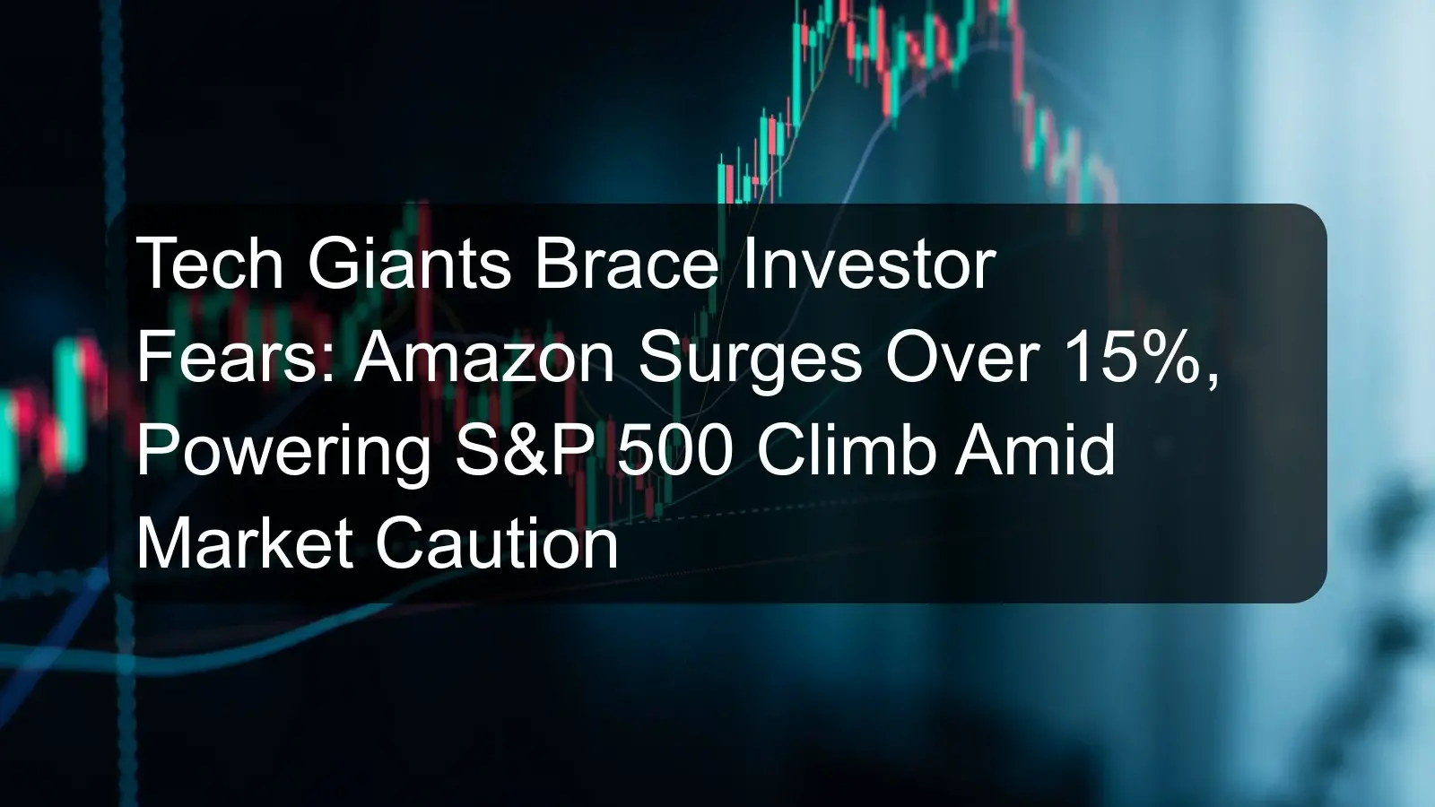 Tech Giants Brace Investor Fears: Amazon Surges Over 15%, Powering S&P 500 Climb Amid Market Caution