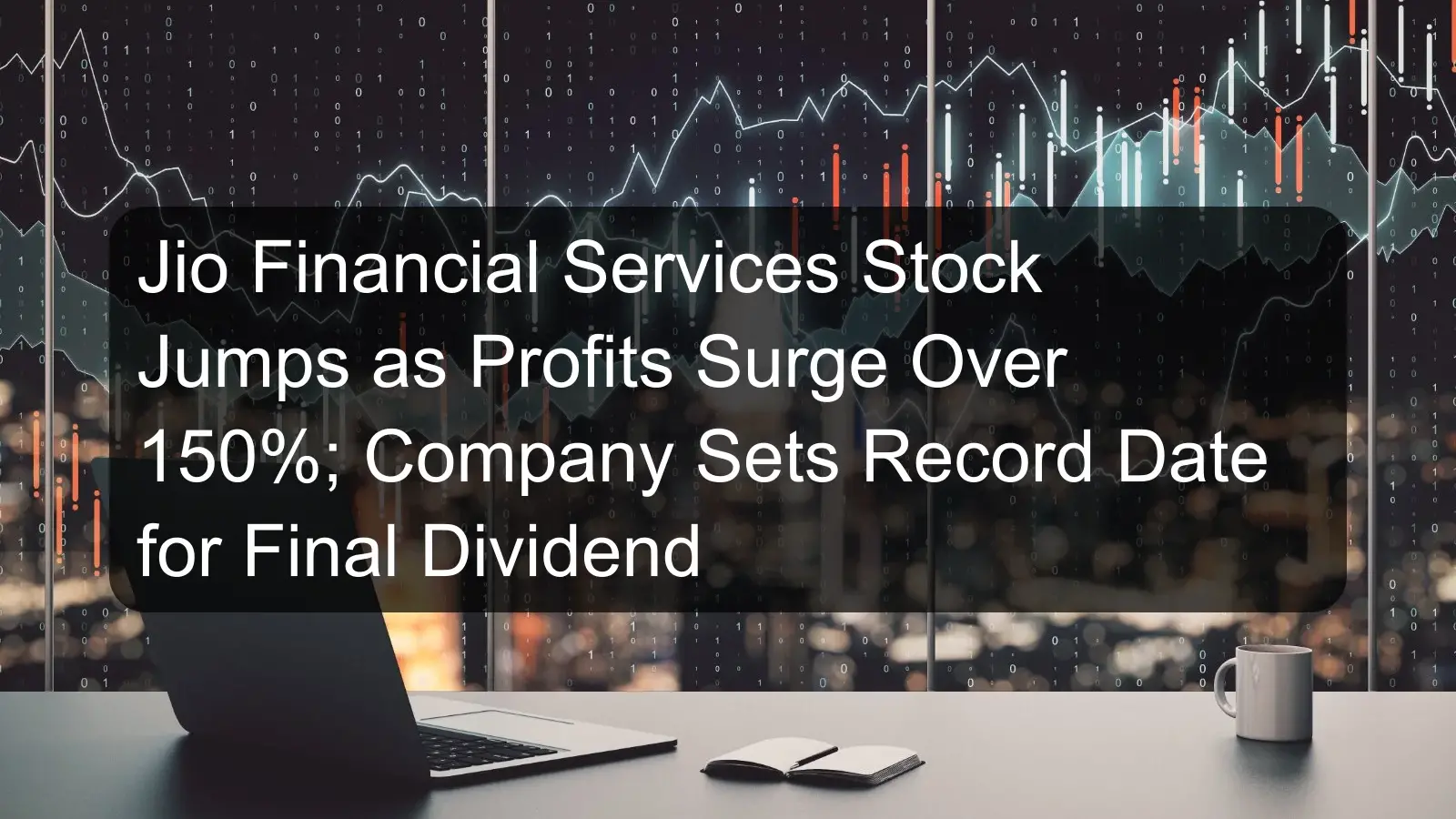 Jio Financial Services Stock Jumps as Profits Surge Over 150%; Company Sets Record Date for Final Dividend Jio Financial Services Stock Jumps as Profits Surge Over 150%; Company Sets Record Date for Final Dividend
