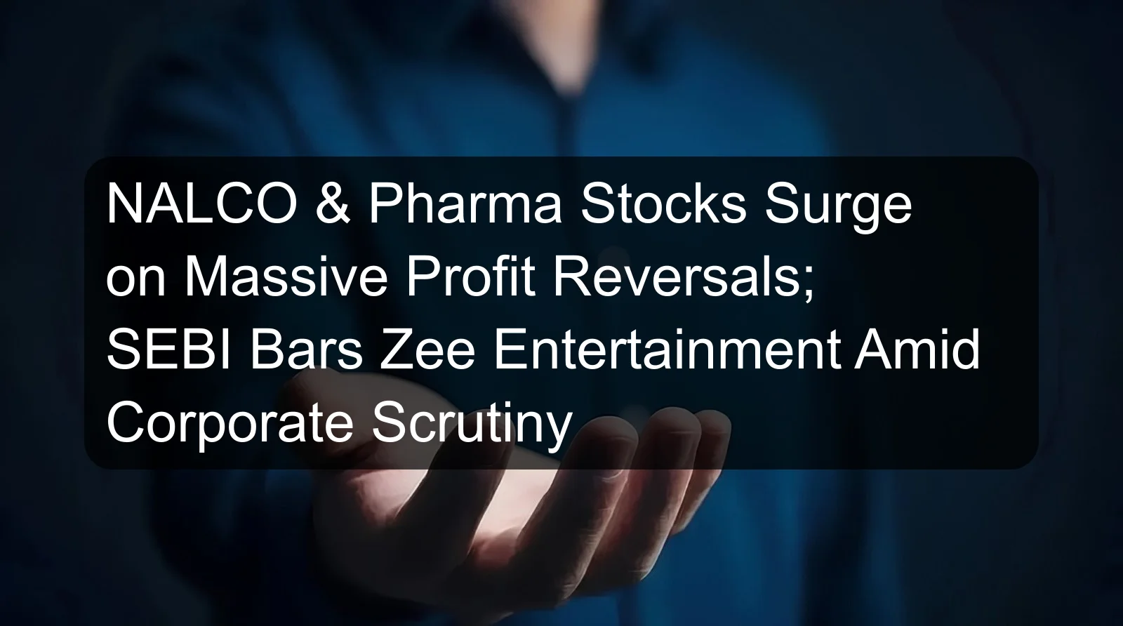 NALCO & Pharma Stocks Surge on Massive Profit Reversals; SEBI Bars Zee Entertainment Amid Corporate Scrutiny